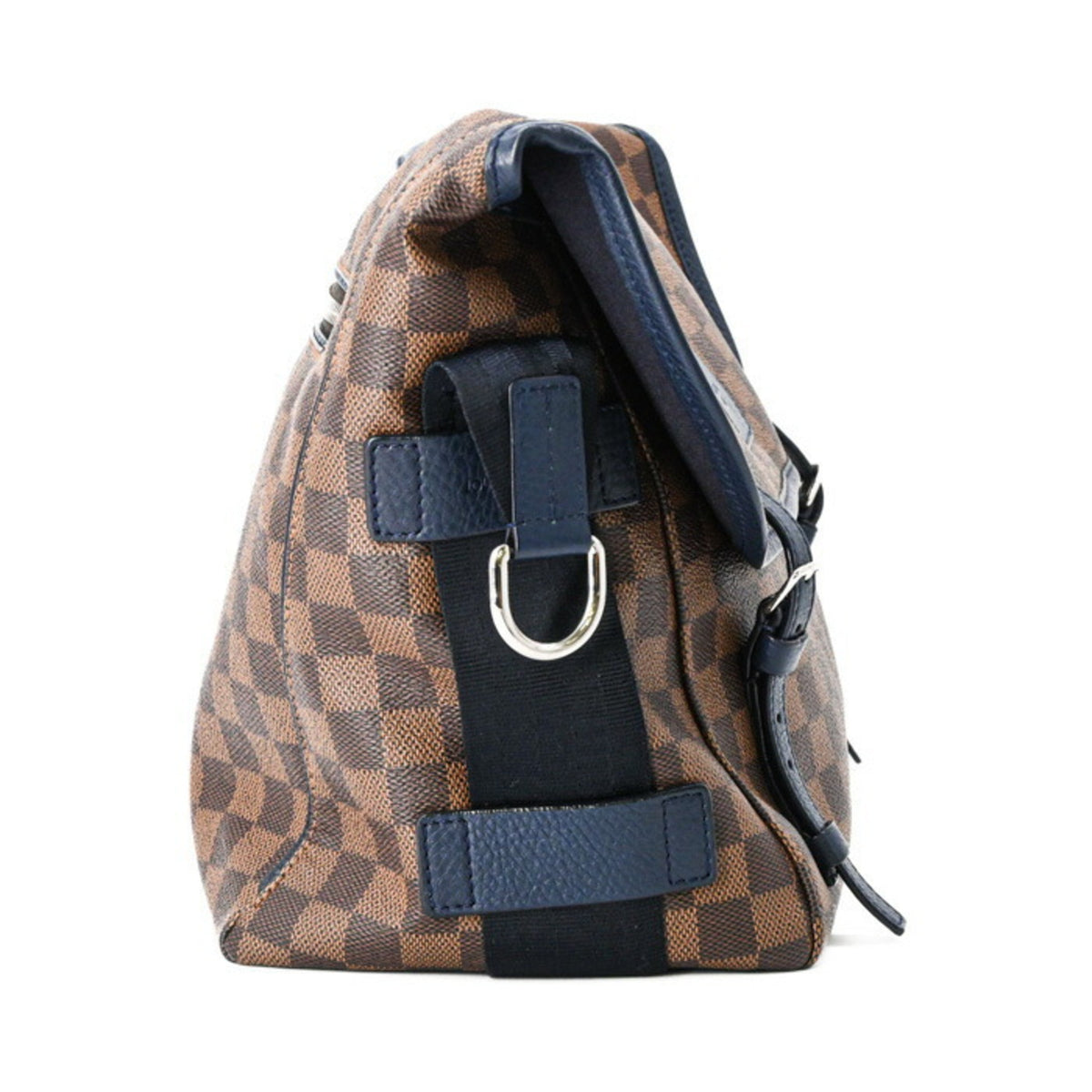 Louis Vuitton Damier Brown Dark Navy Damier Canvas Crossbody Bag Shoulder Bag (Pre-Owned)