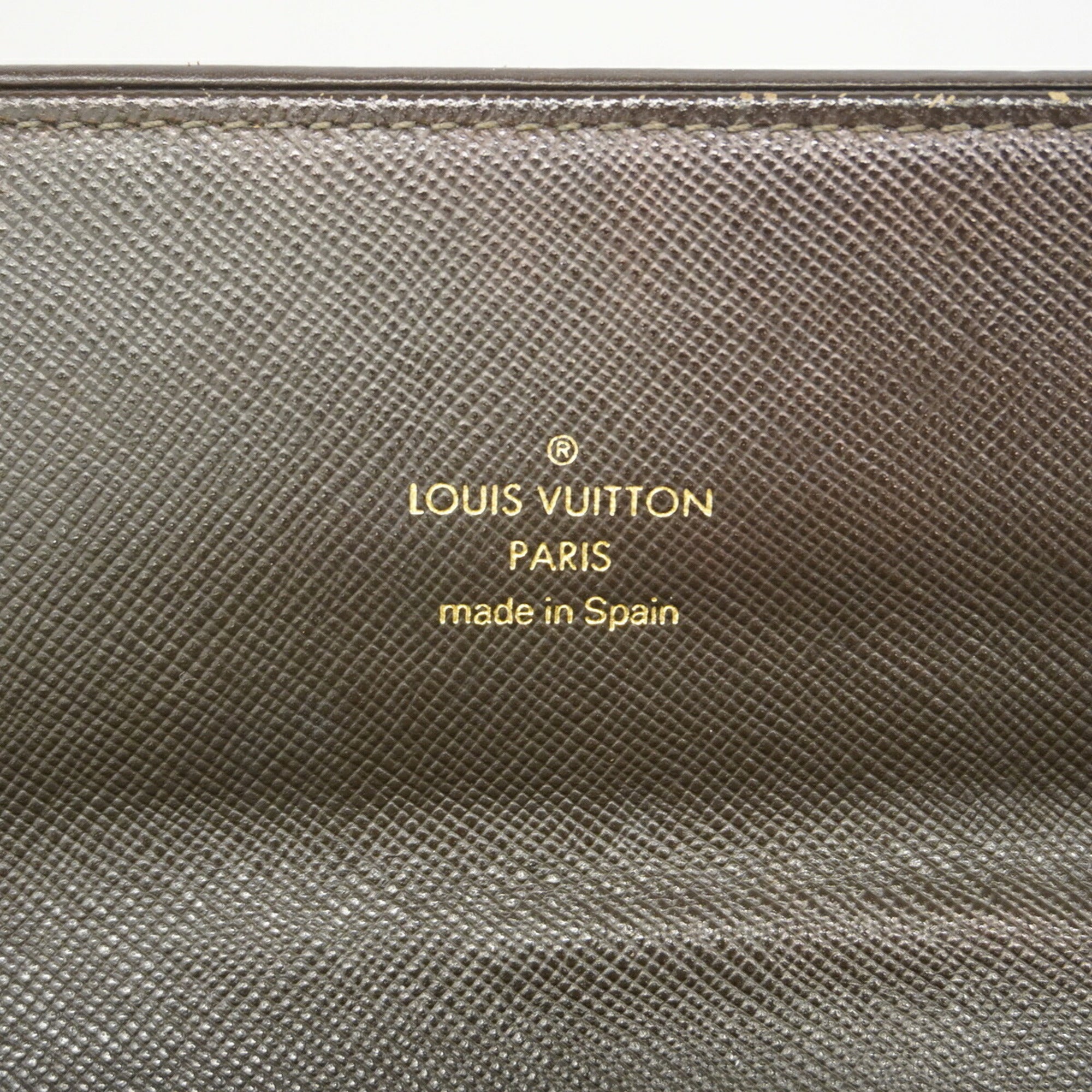Louis Vuitton Khaki Long Wallet (Tri-Fold) (Pre-Owned)