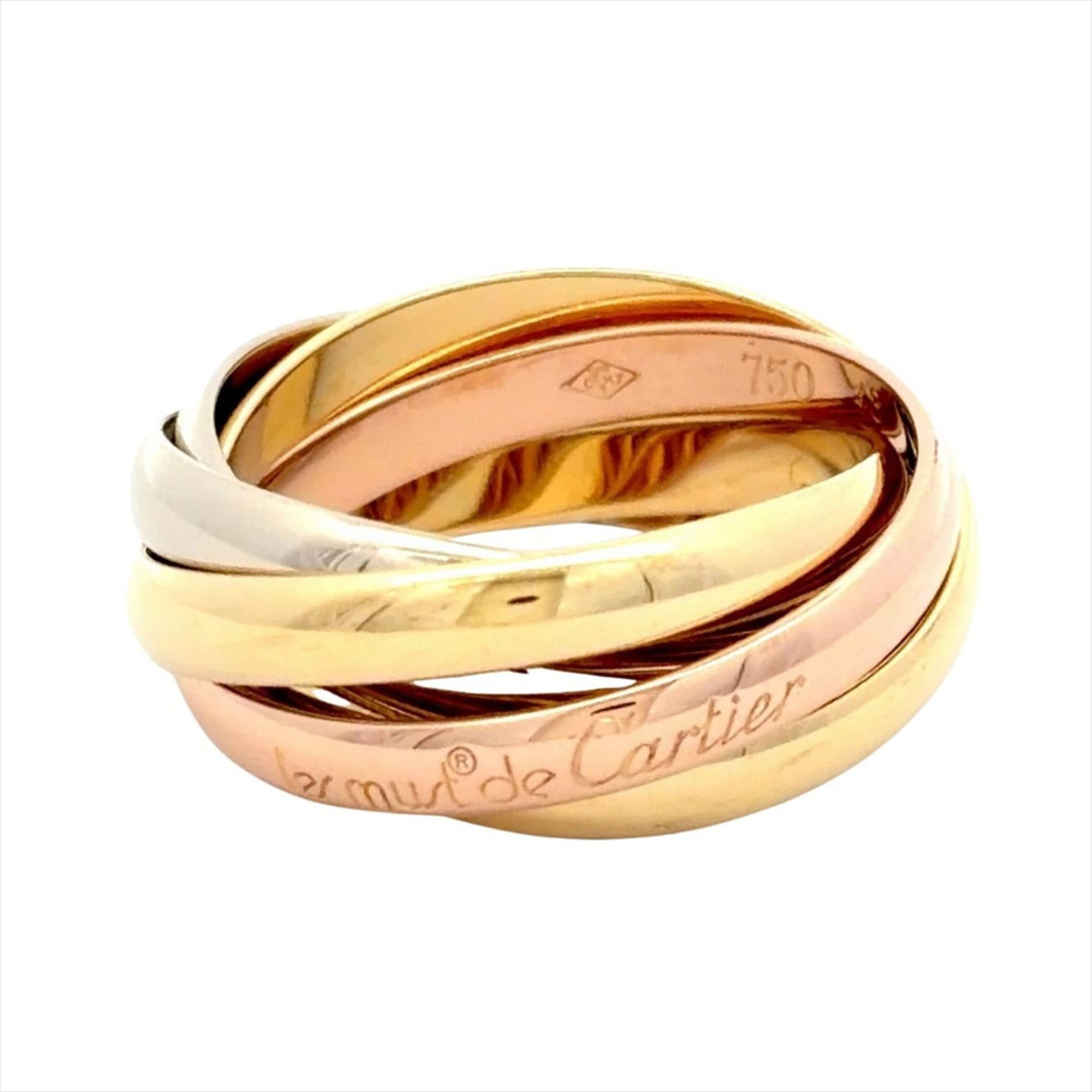 Cartier Yellow Gold (18K) Pink Gold (18K) White Gold (18K) Band Ring (Pre-Owned)