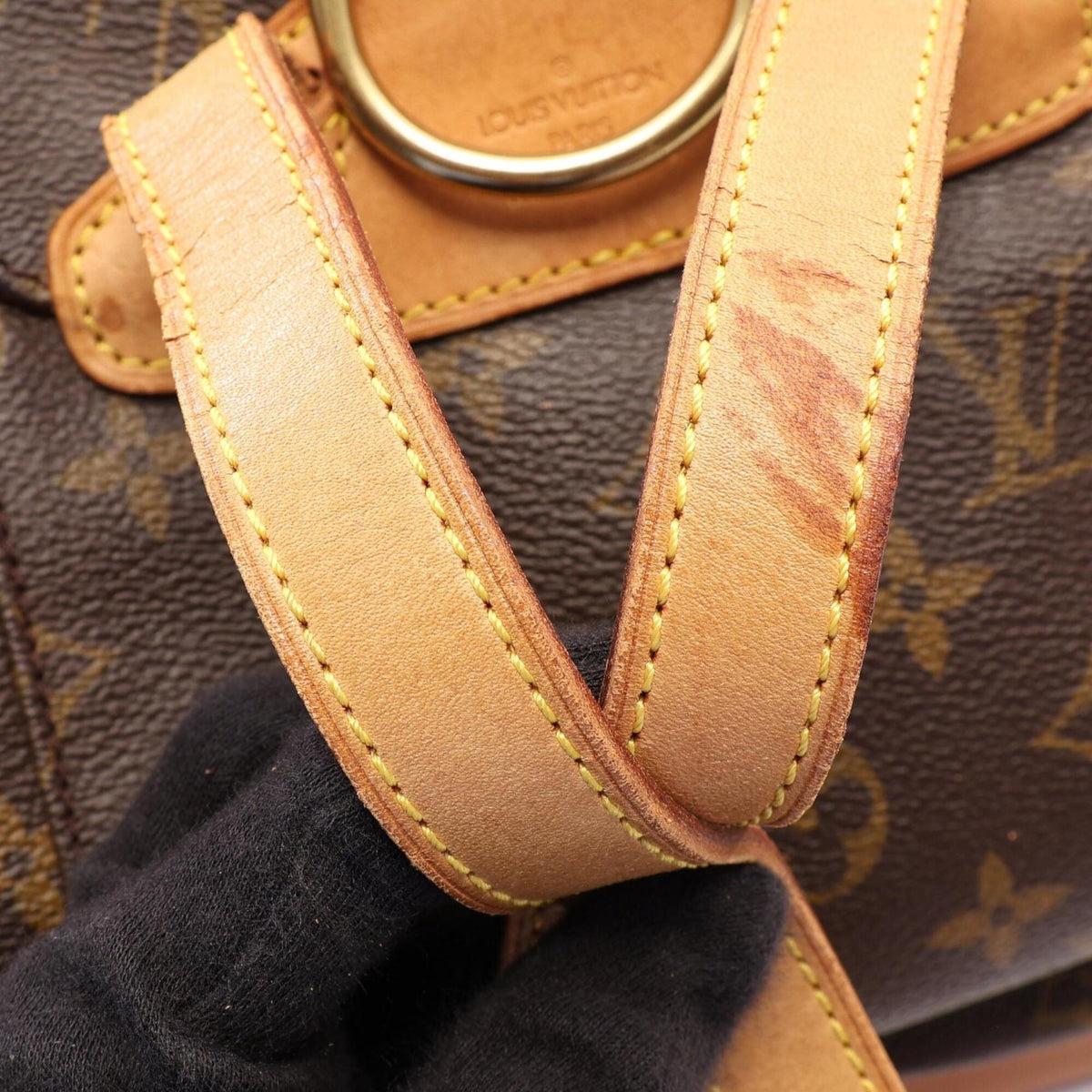 Louis Vuitton Brown Monogram Monogram Leather Backpack (Pre-Owned)
