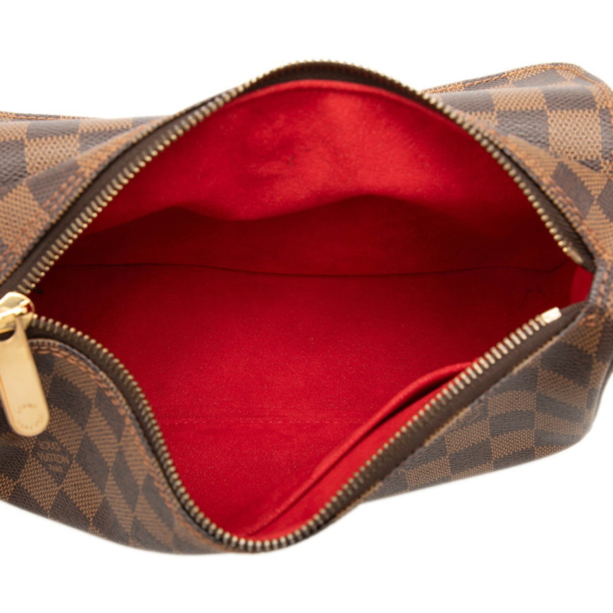 Louis Vuitton Brown Damier Canvas Pvc Leather Shoulder Bag (Pre-Owned)