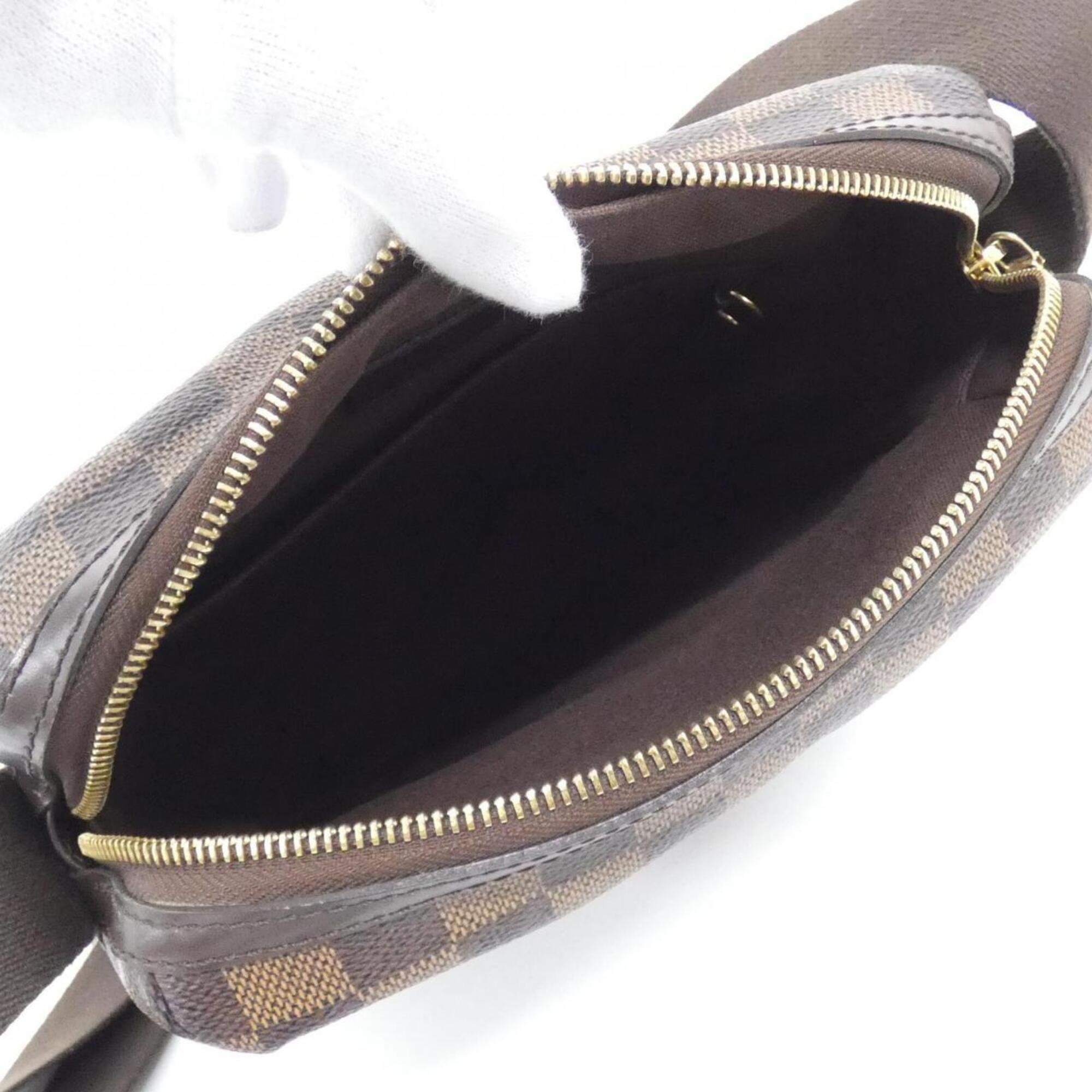 Louis Vuitton Damier Canvas Ebene Coated Canvas Shoulder Bag (Pre-Owned)