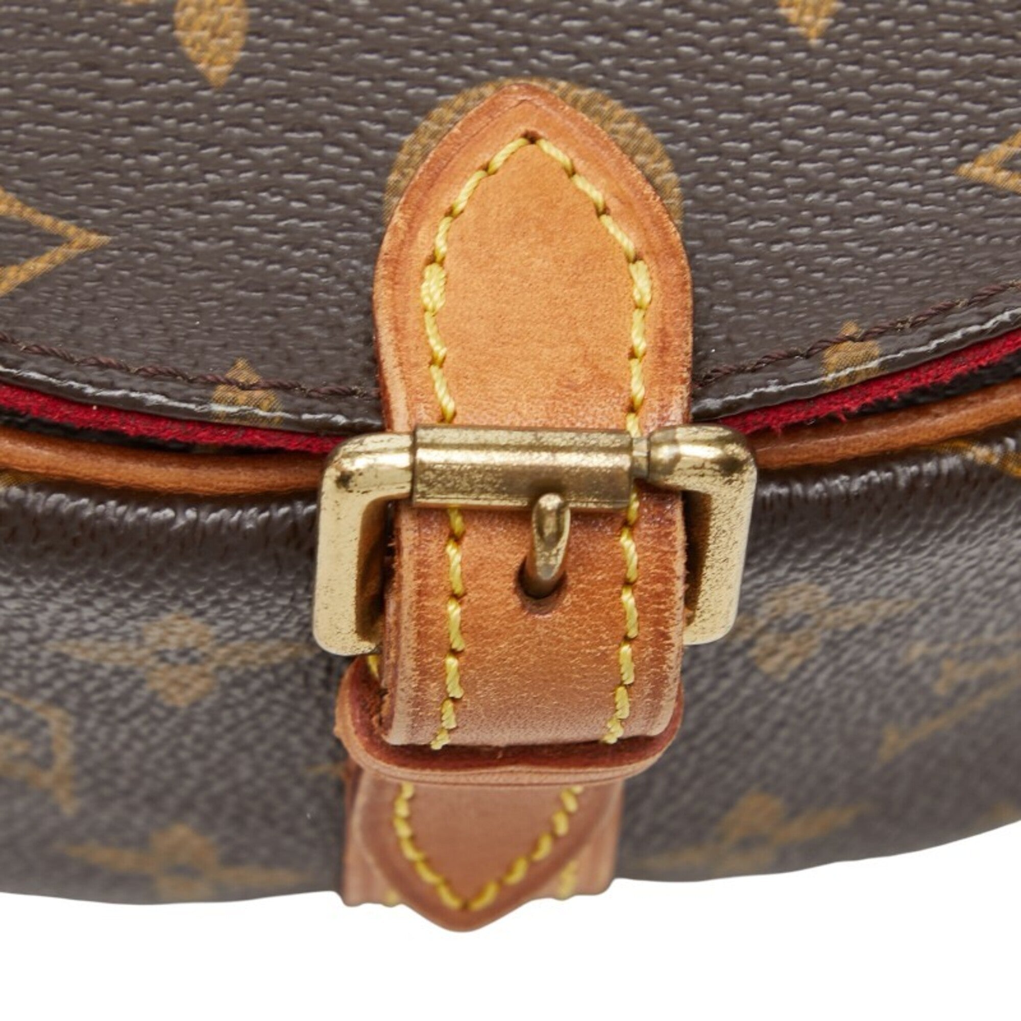 Louis Vuitton Brown Pvc Leather Shoulder Bag (Pre-Owned)