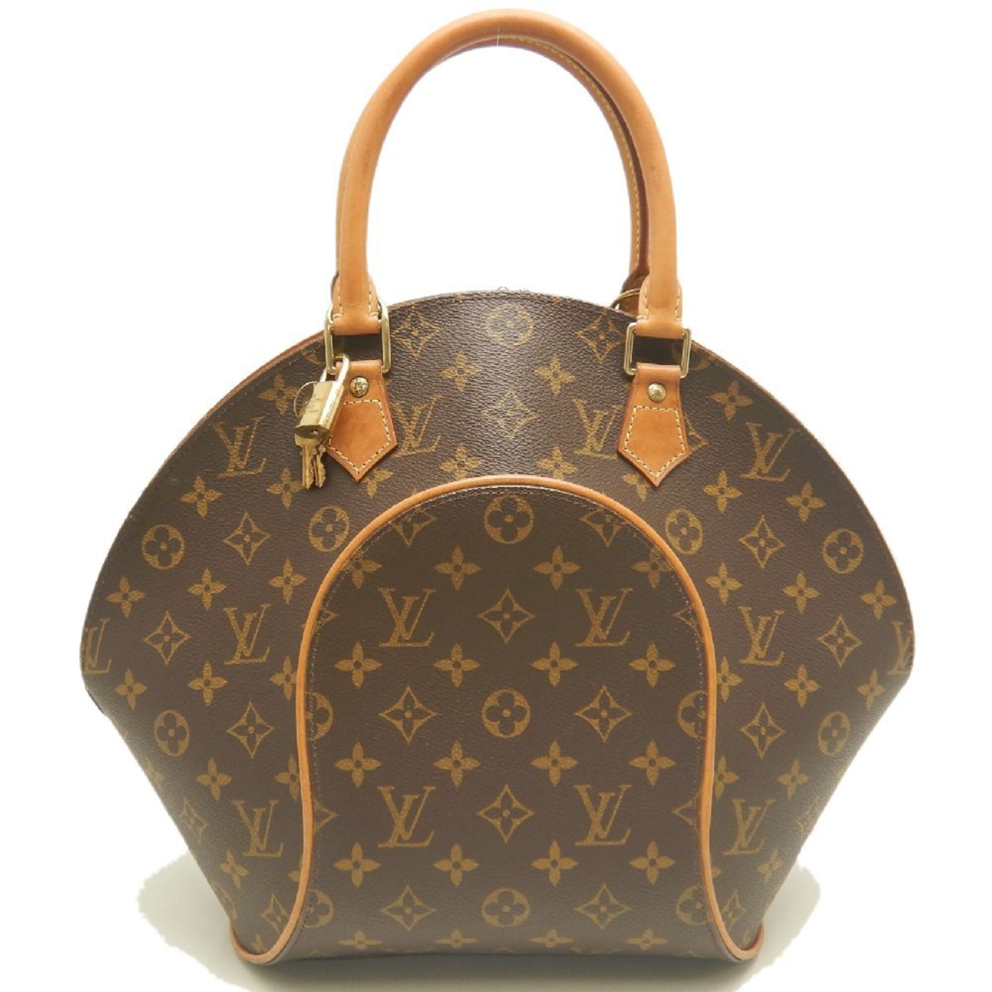 Louis Vuitton Brown Monogram Canvas Handbag (Pre-Owned)