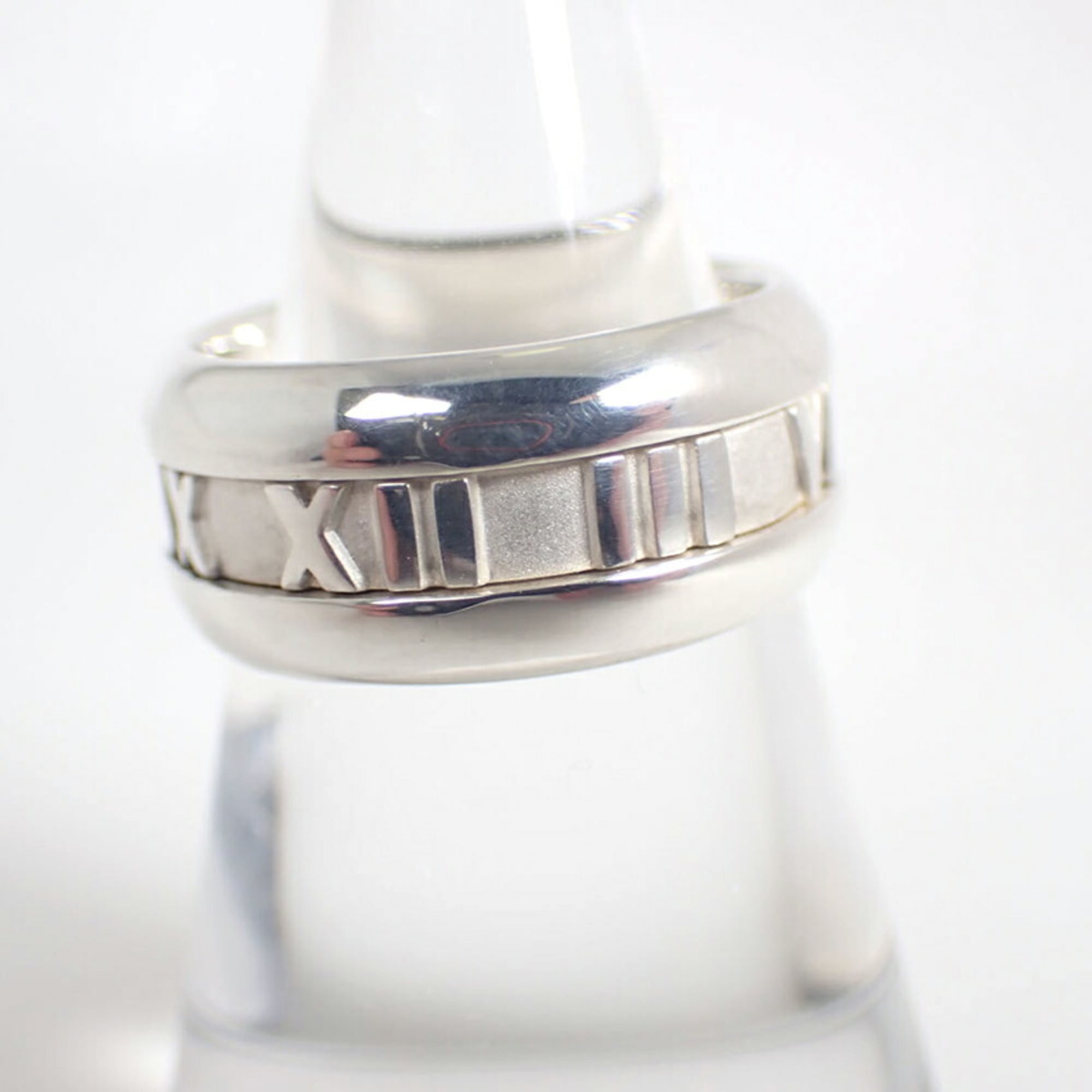 Tiffany Silver Sterling Silver 925 Band Ring (Pre-Owned)