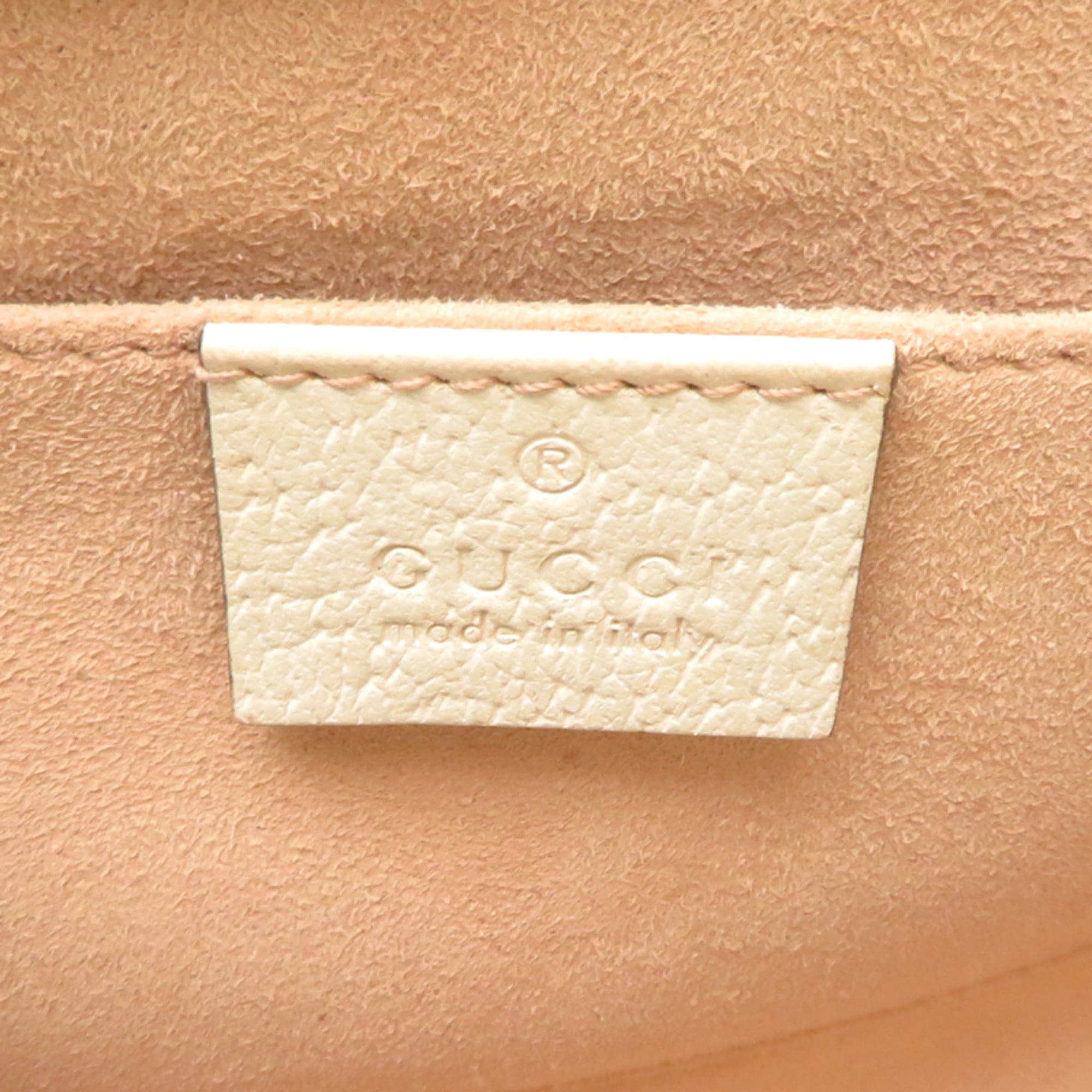 Gucci White Leather Shoulder Bag (Pre-Owned)