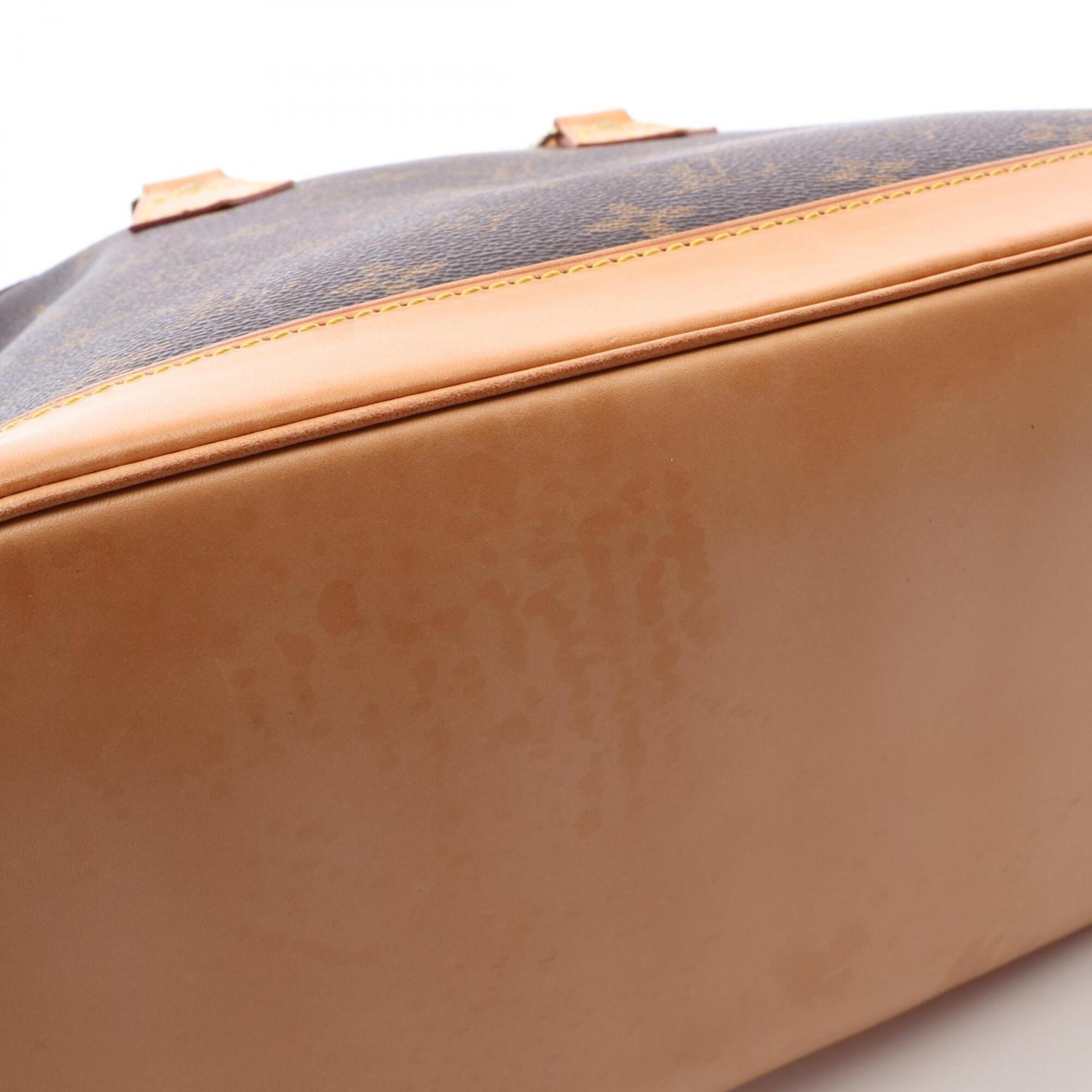 Louis Vuitton Brown Coated Canvas Leather Handbag (Pre-Owned)