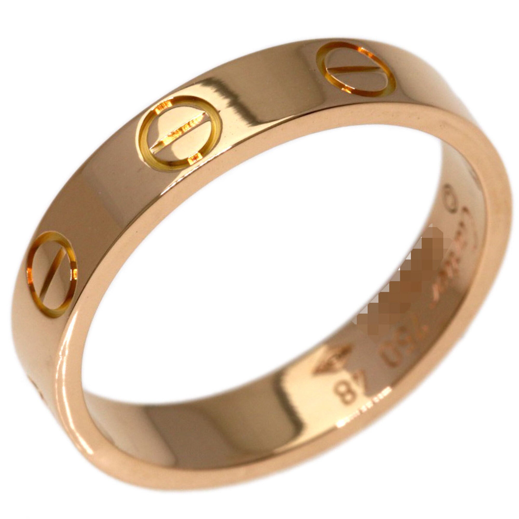 Cartier Pink Gold (18K) Band Ring (Pre-Owned)