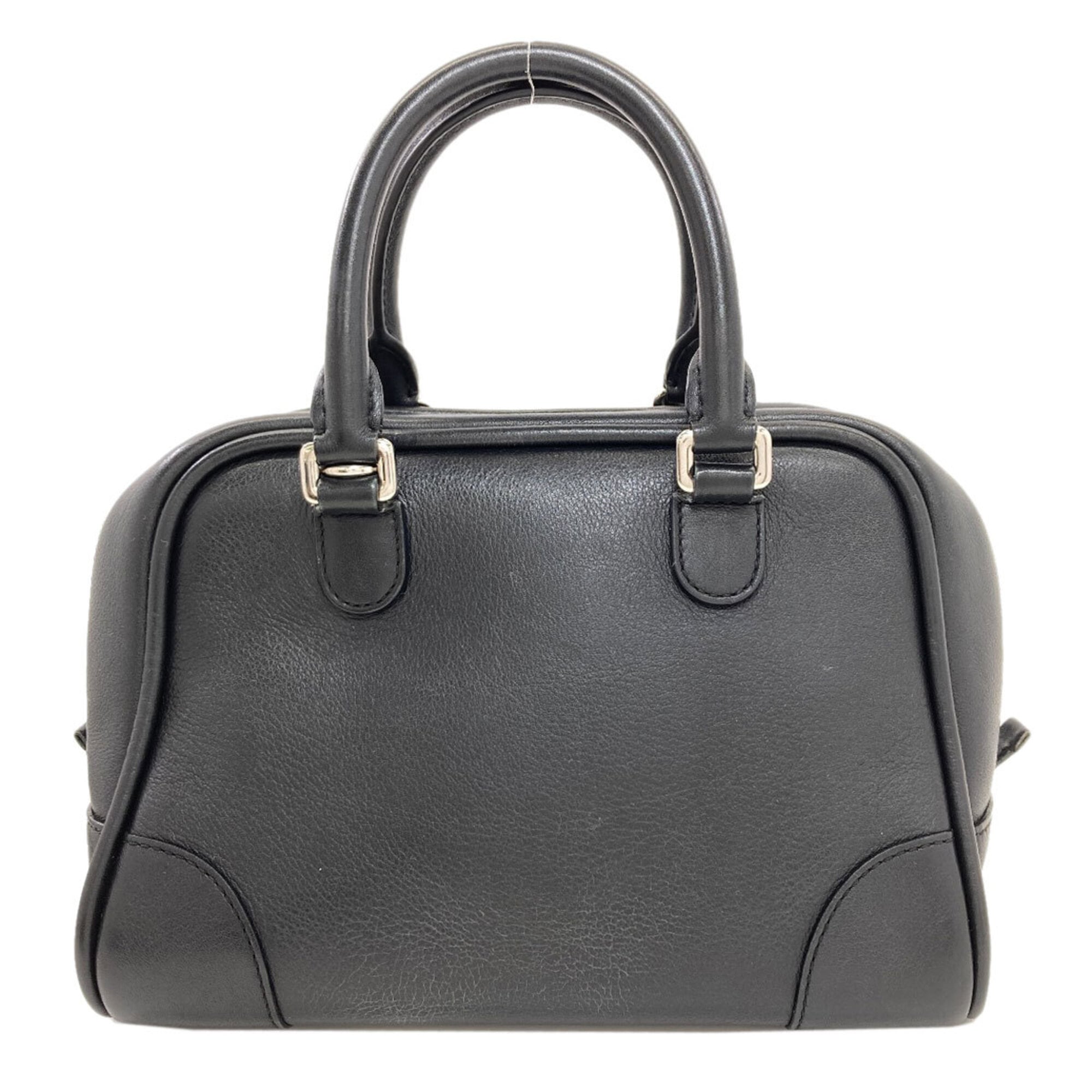 Loewe Black Leather Handbag (Pre-Owned)