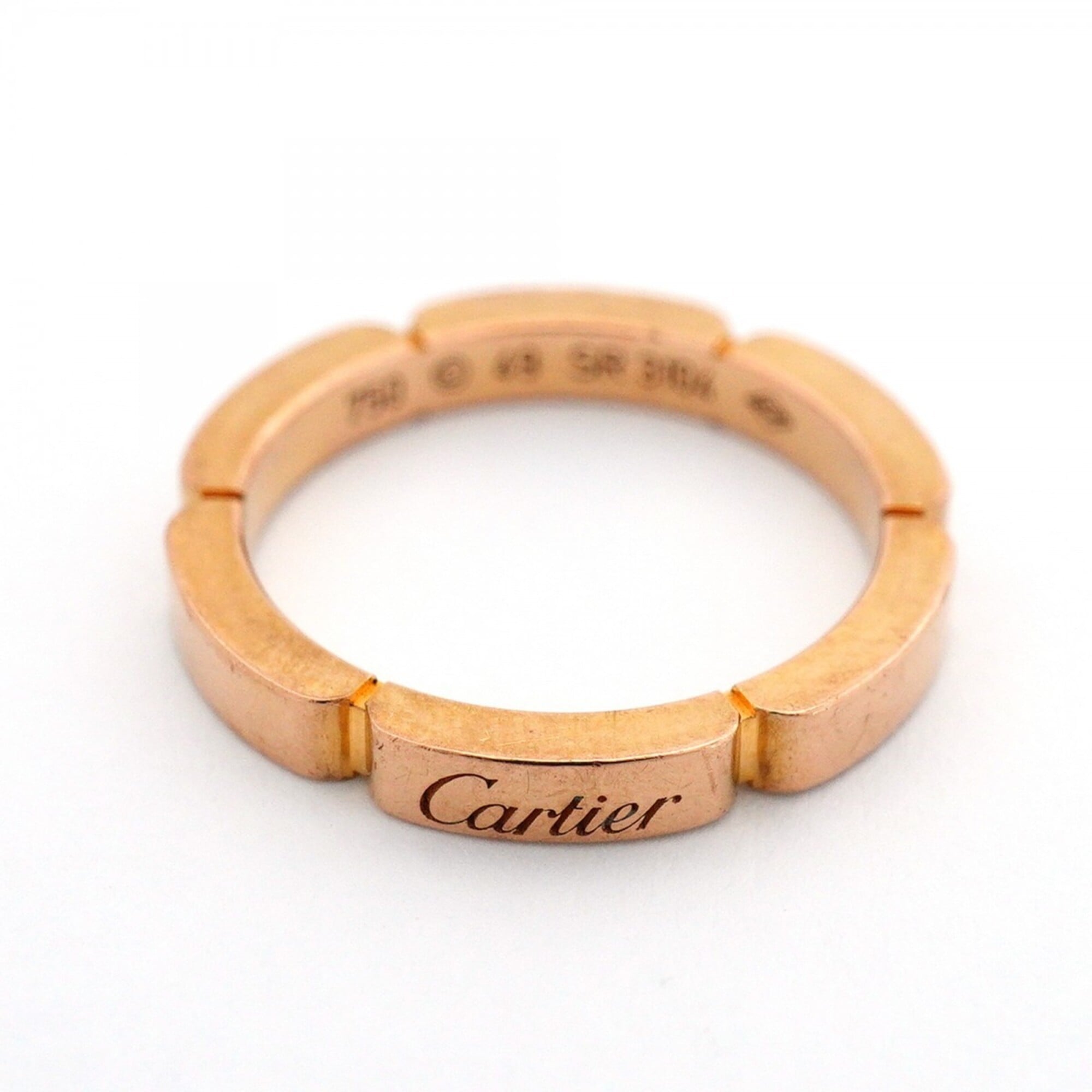 Cartier Pink Gold (18K) Band Ring (Pre-Owned)