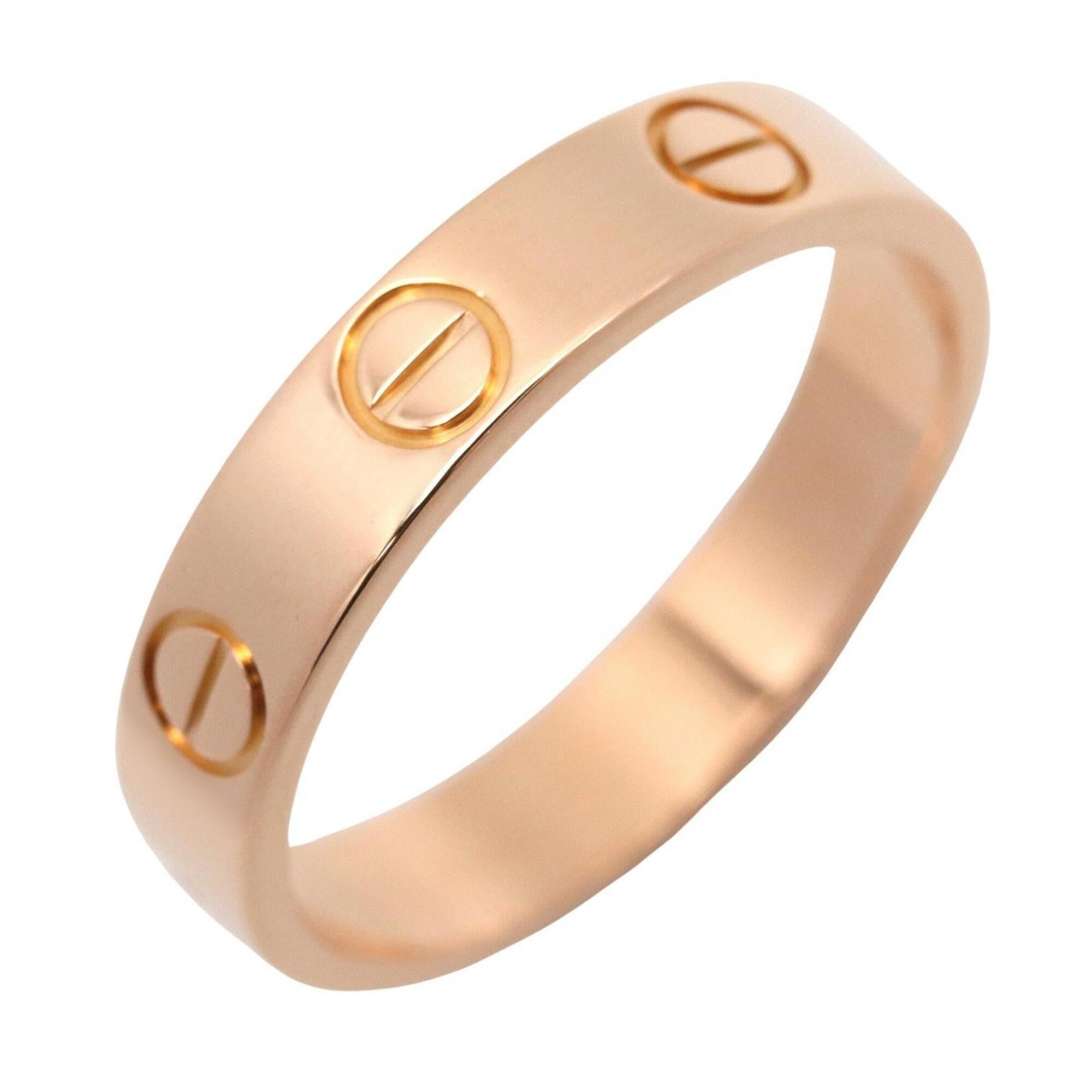 Cartier Gold Pink Gold (18K) Band Ring (Pre-Owned)