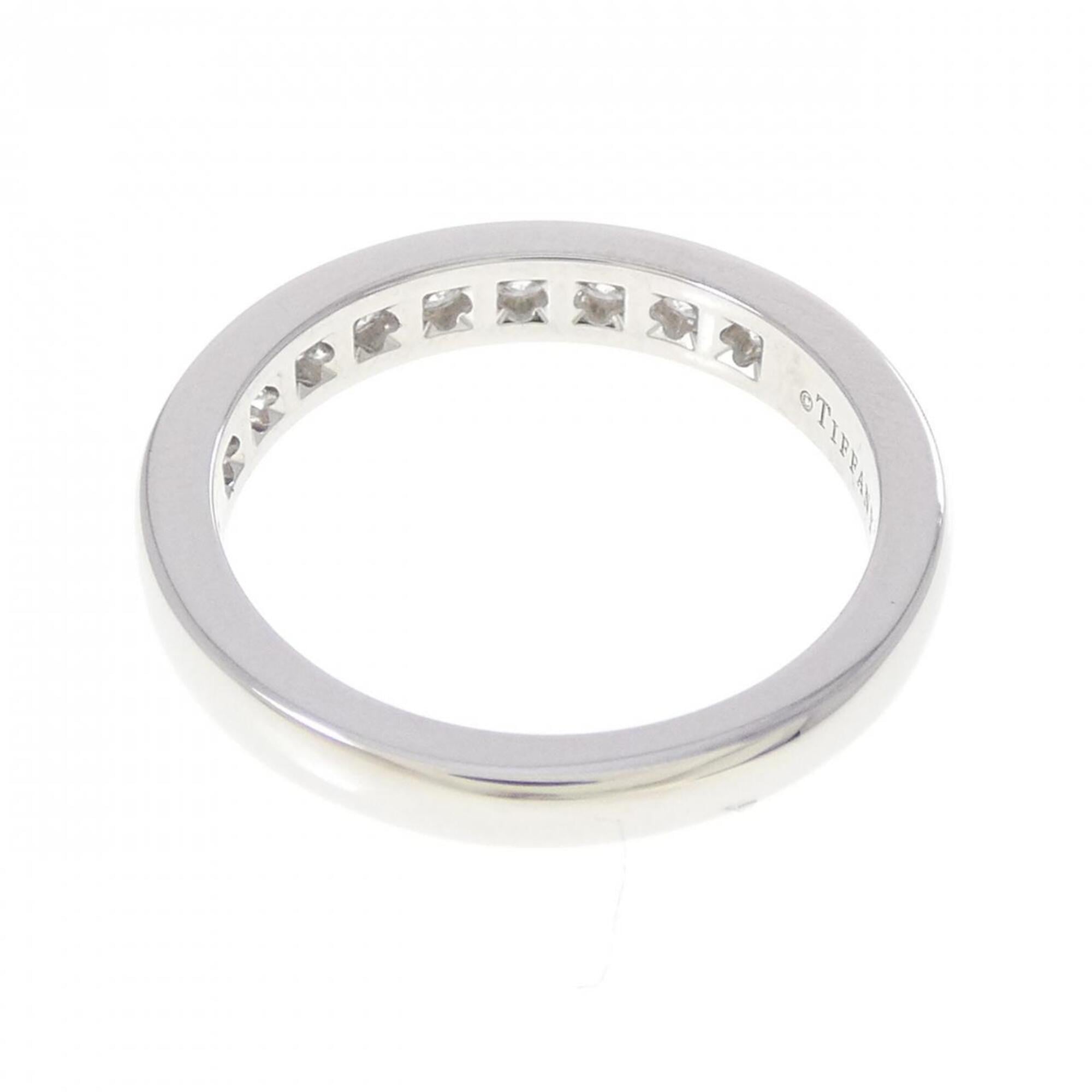 Tiffany Silver Platinum 950 Band Ring (Pre-Owned)