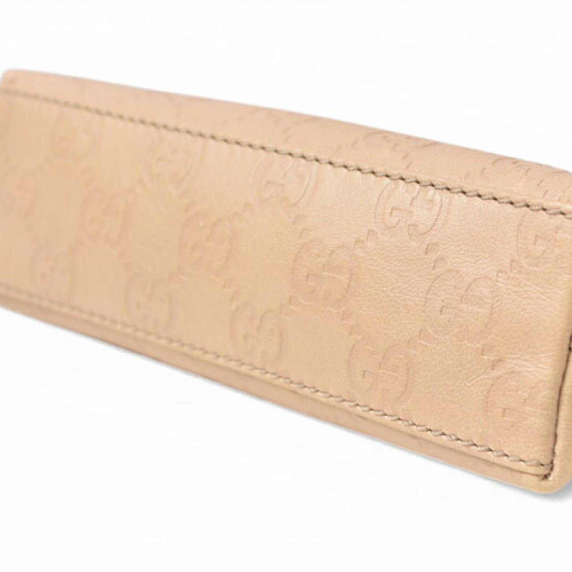 Gucci Beige Brown Pouch (Pre-Owned)