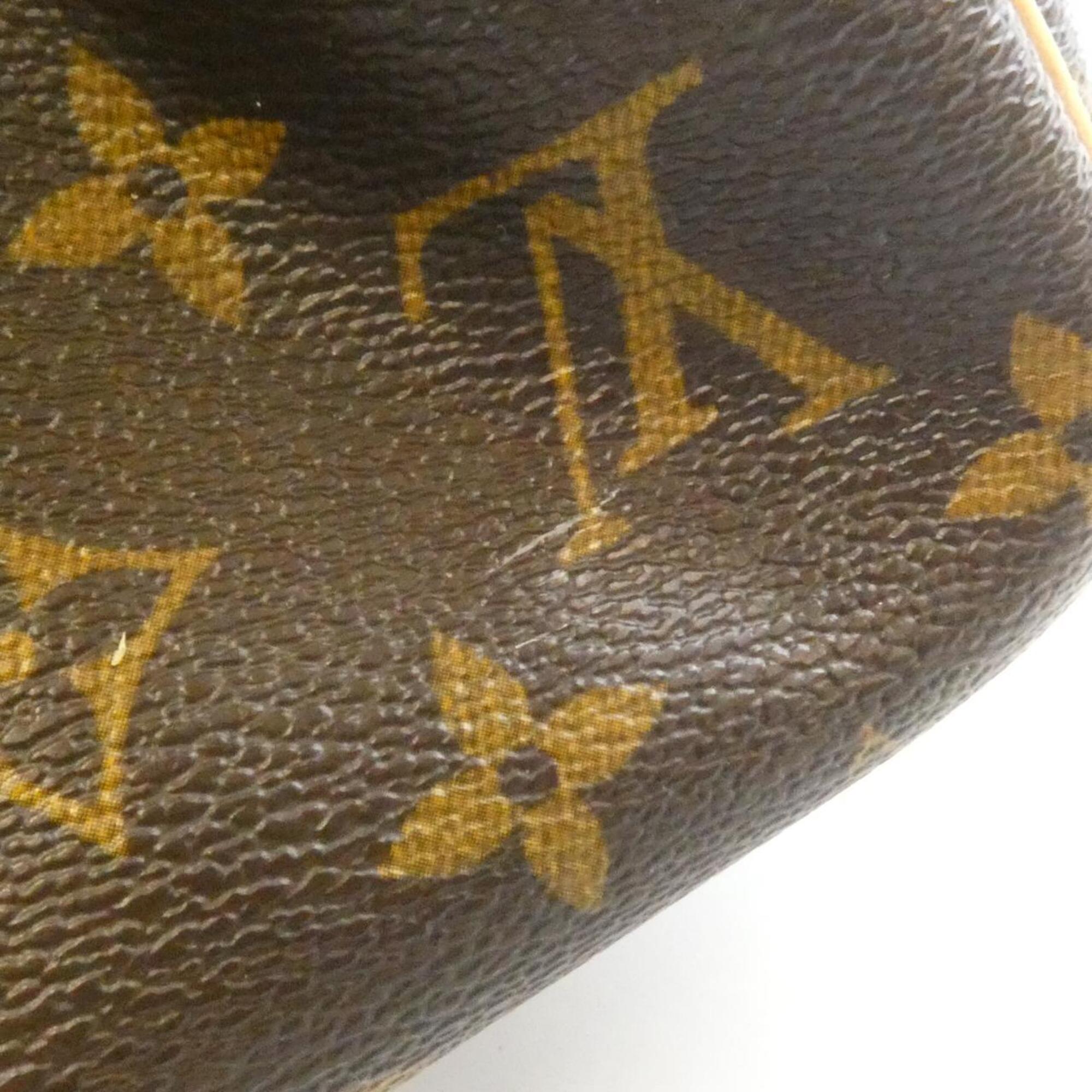 Louis Vuitton Brown Coated Canvas Handbag (Pre-Owned)