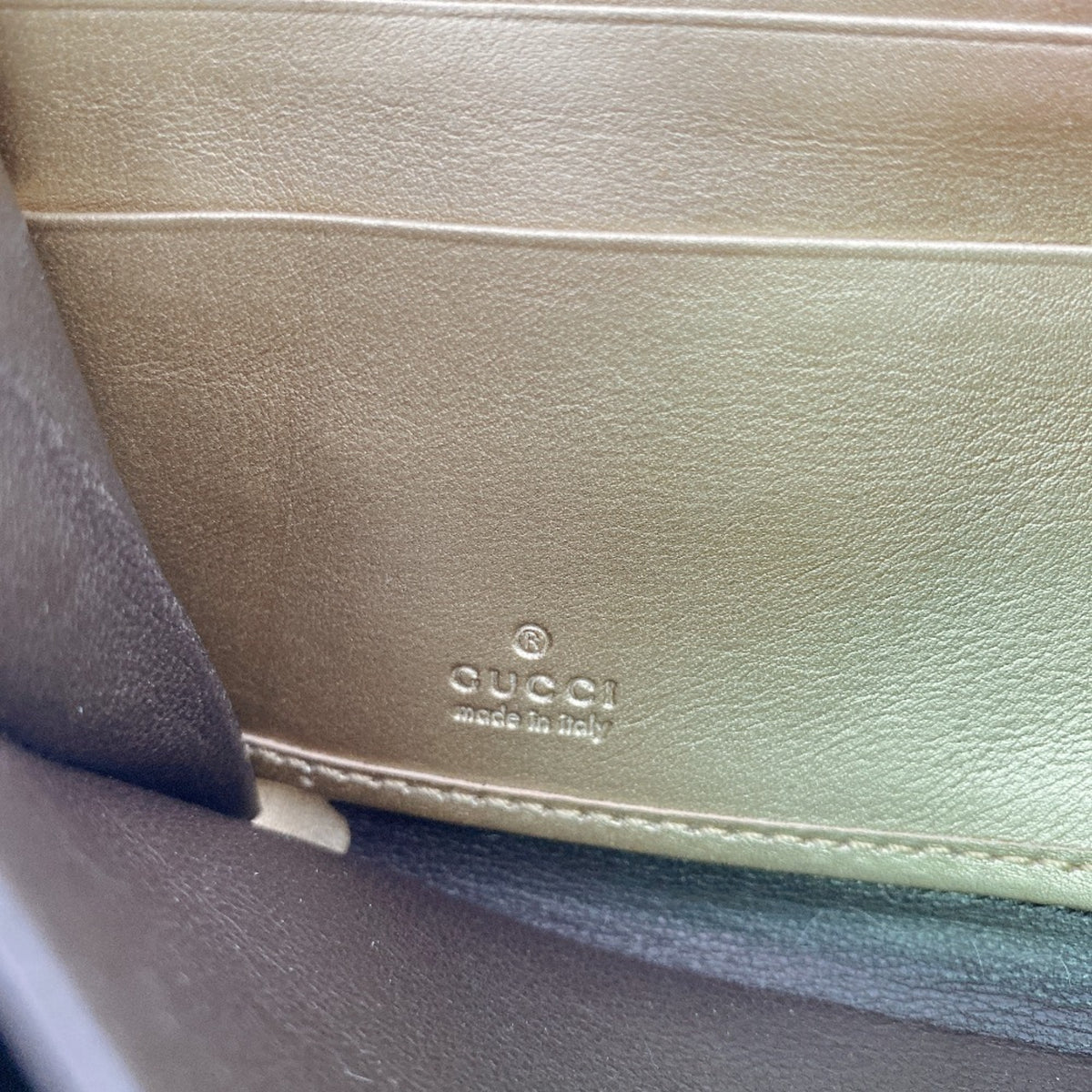 Gucci Gold Leather (Pre-Owned)