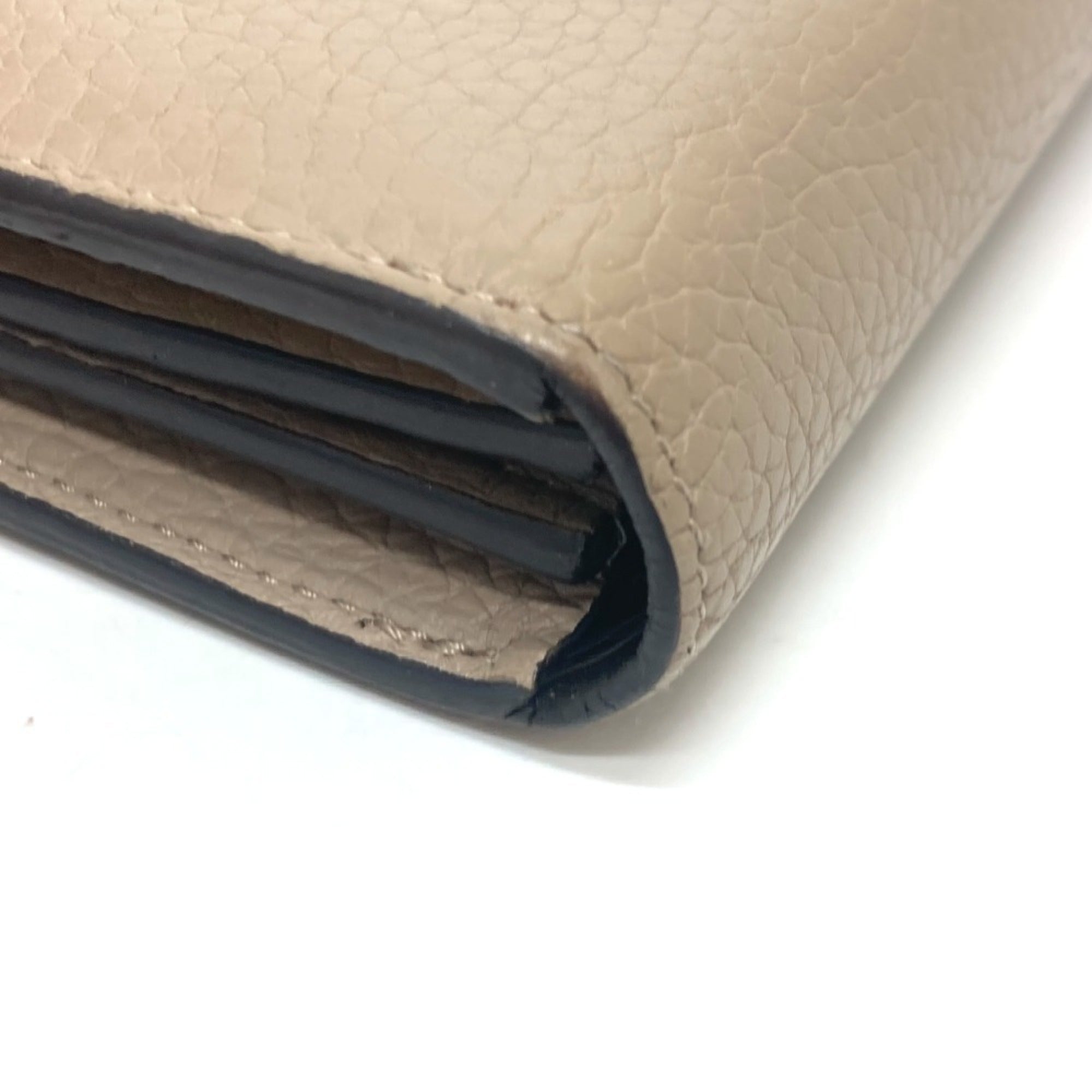 Louis Vuitton Galle Leather Long Wallet (Bi-Fold) (Pre-Owned)