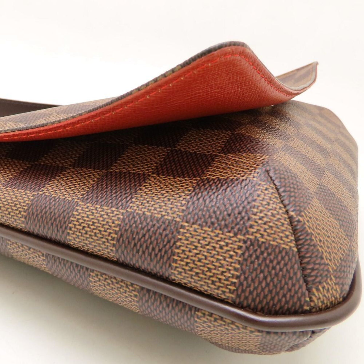 Louis Vuitton Ebene Damier Canvas Shoulder Bag (Pre-Owned)