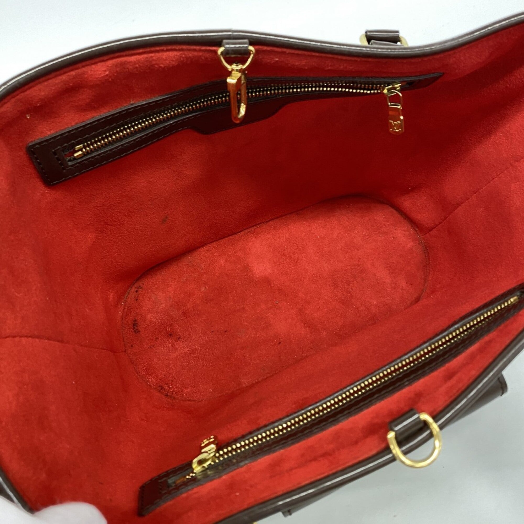 Louis Vuitton Ebene Handbag (Pre-Owned)