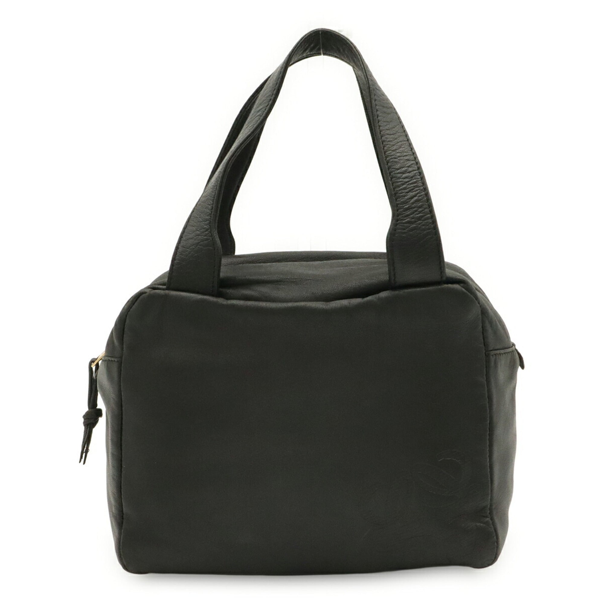 Loewe Black Leather Handbag (Pre-Owned)