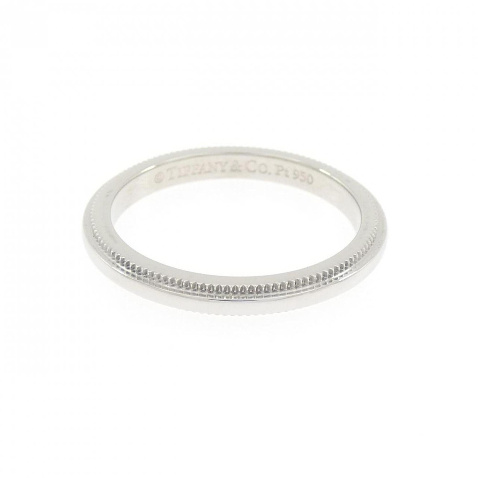 Tiffany Platinum 950 Band Ring (Pre-Owned)
