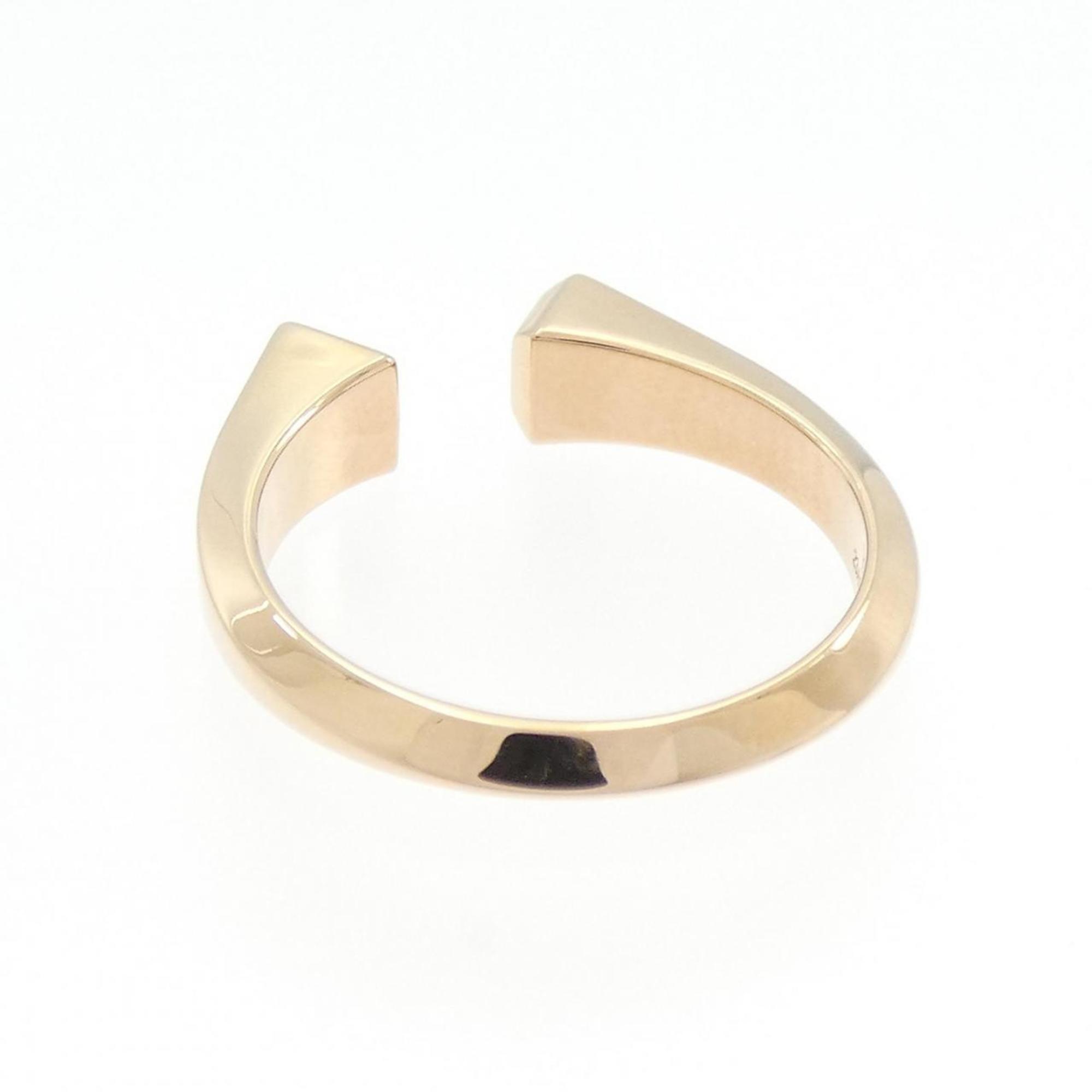 Hermes Pink Pink Gold (18K) Band Ring (Pre-Owned)