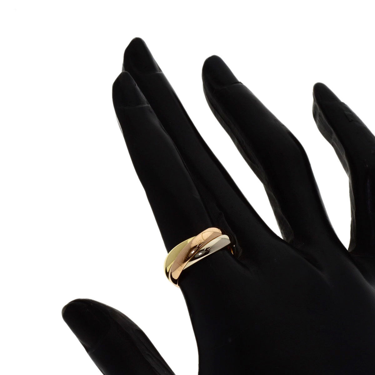 Cartier Yellow Gold (18K) Pink Gold (18K) White Gold (18K) Band Ring (Pre-Owned)