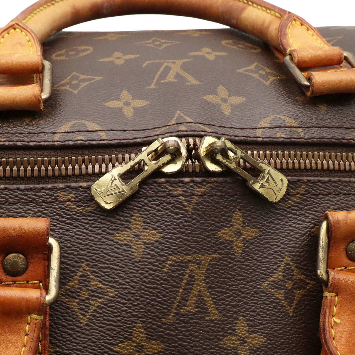 Louis Vuitton Brown Monogram Monogram Boston Bag Shoulder Bag (Pre-Owned)