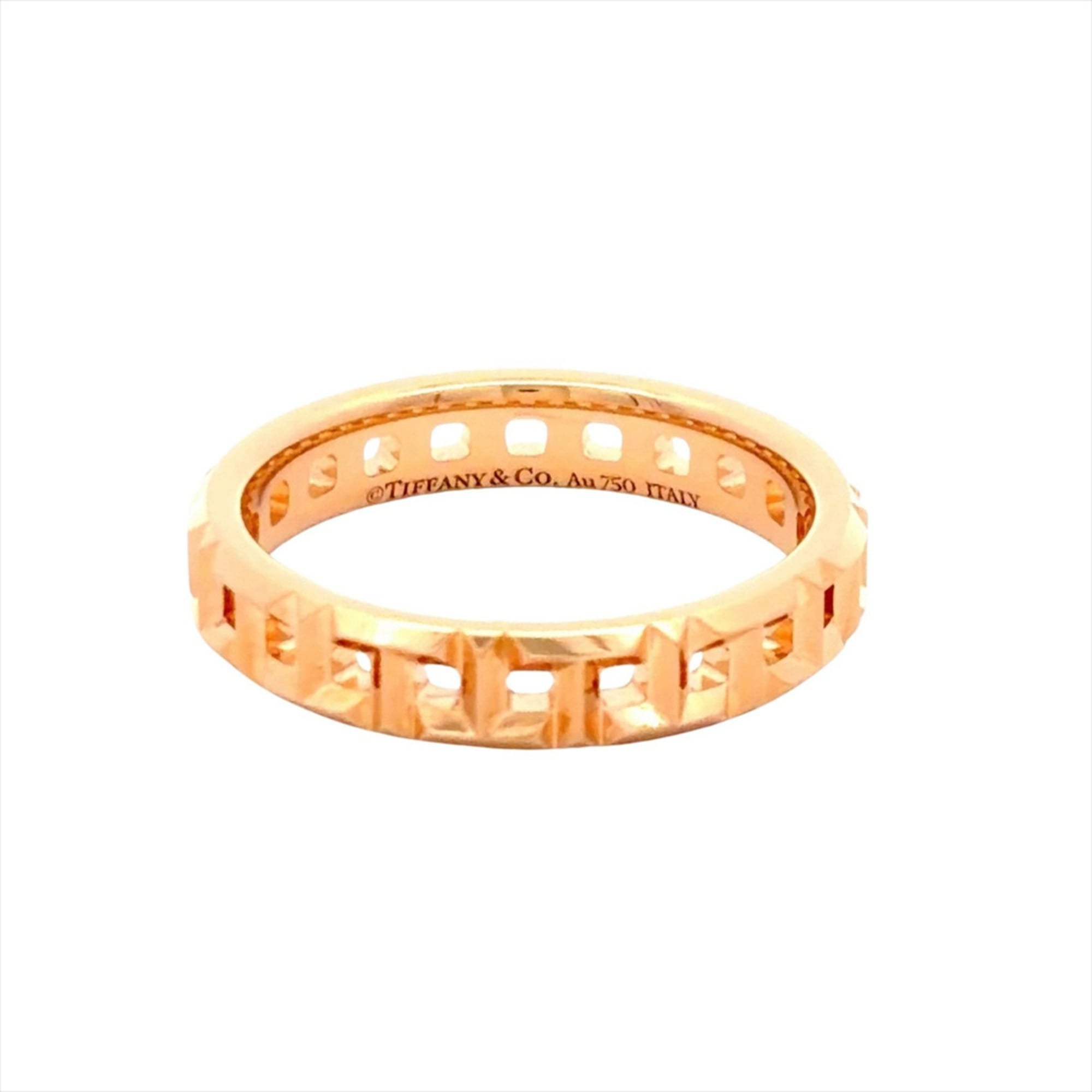 Tiffany Pink Gold (18K) Band Ring (Pre-Owned)