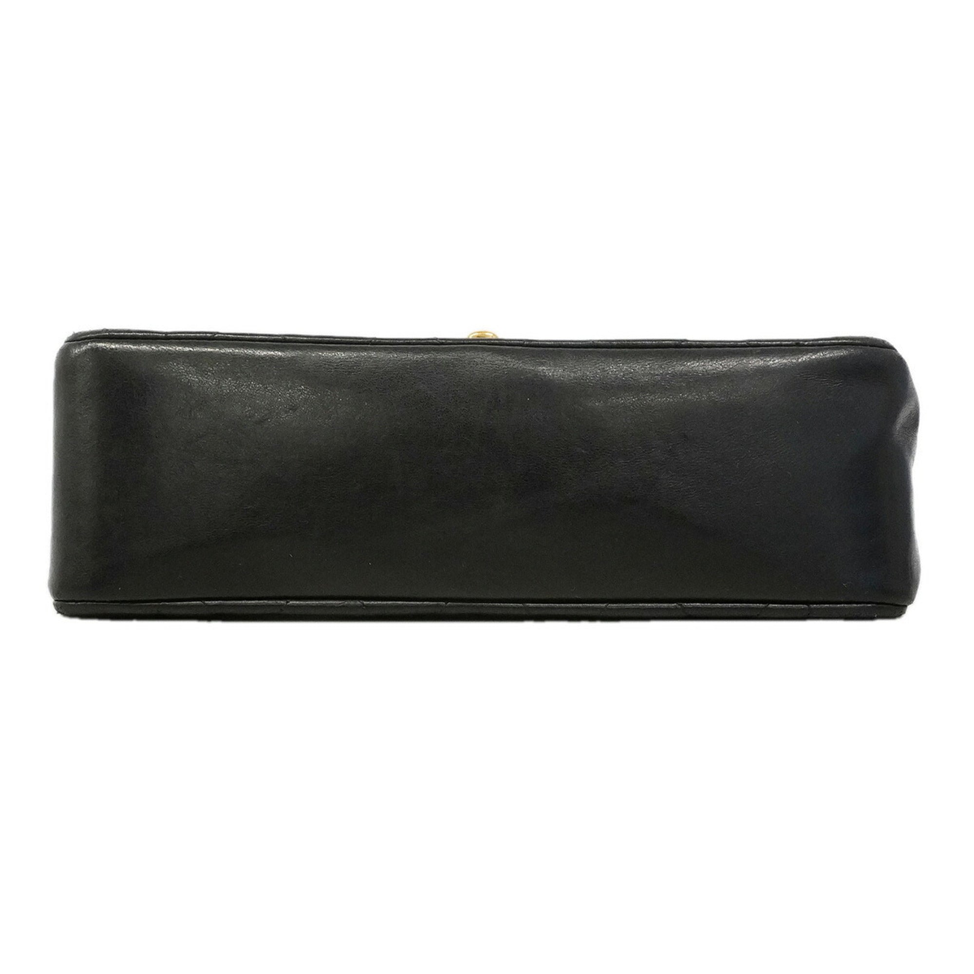 Chanel Black Leather Shoulder Bag (Pre-Owned)