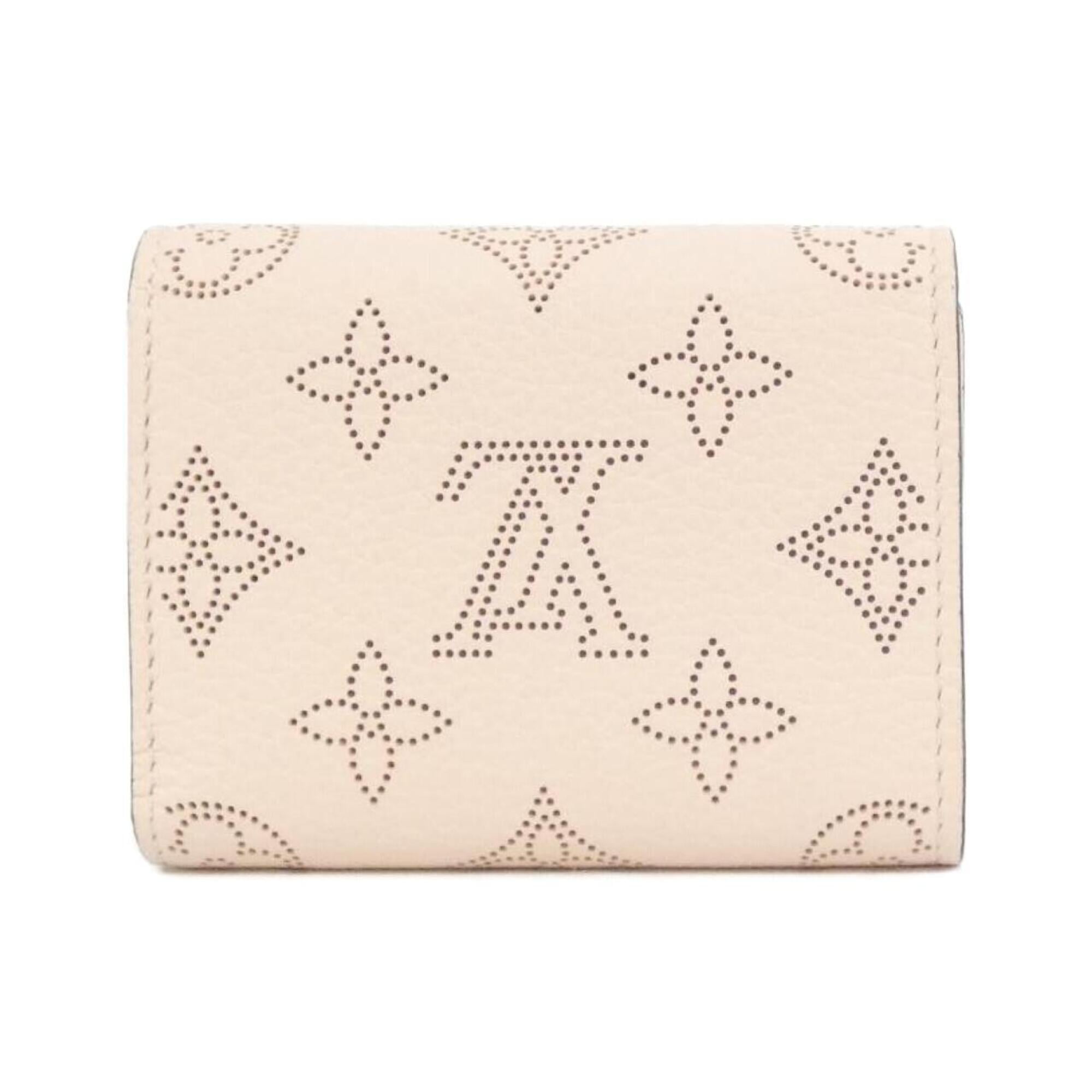 Louis Vuitton Pink Leather Wallet (Tri-Fold) (Pre-Owned)