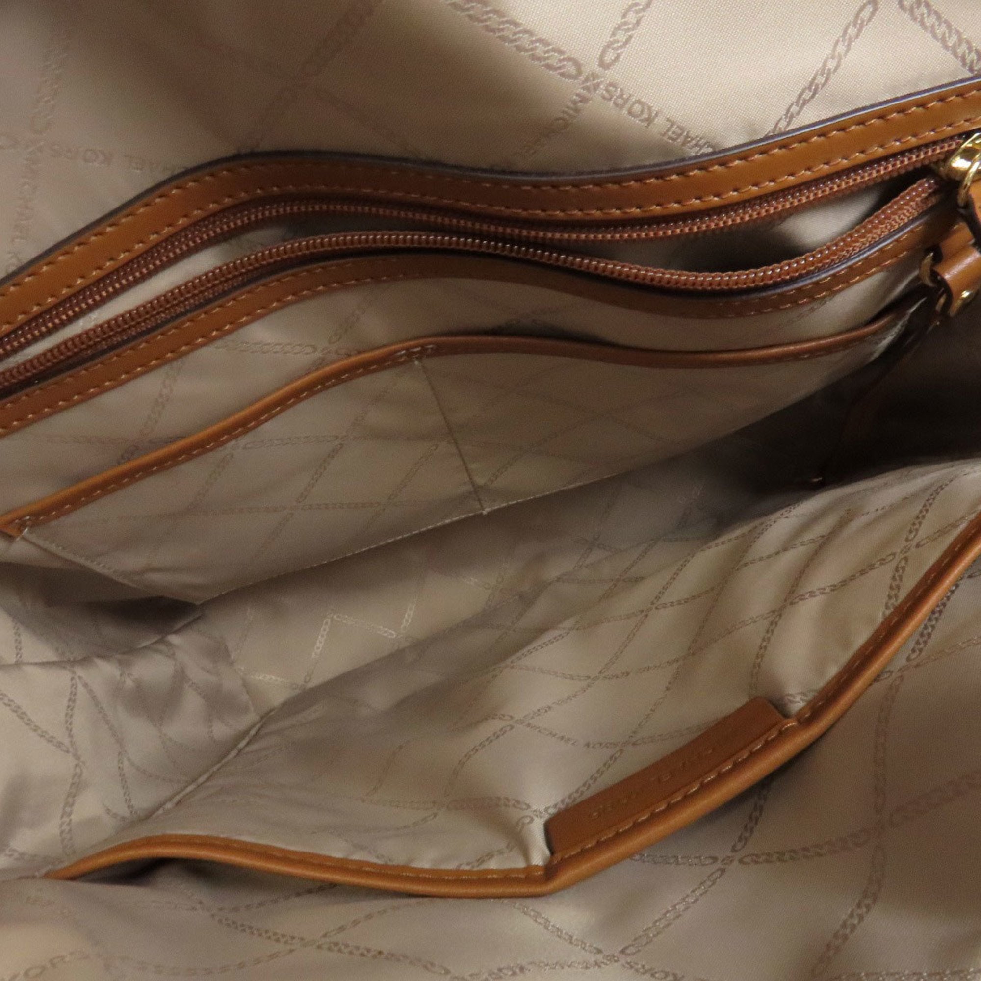 Michael Kors Brown Pvc Handbag (Pre-Owned)