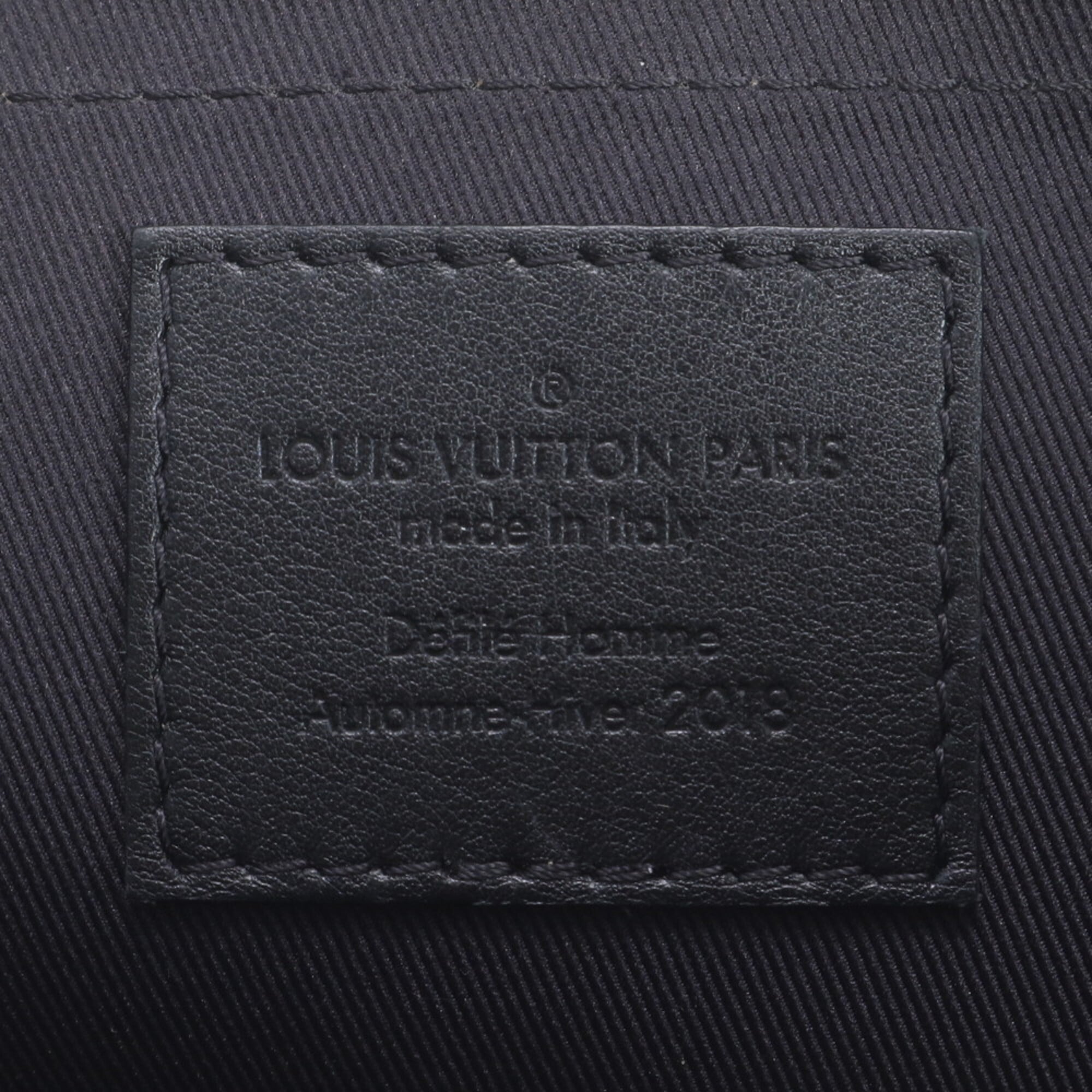 Louis Vuitton Dark Brown Clutch Bag Pochette (Pre-Owned)