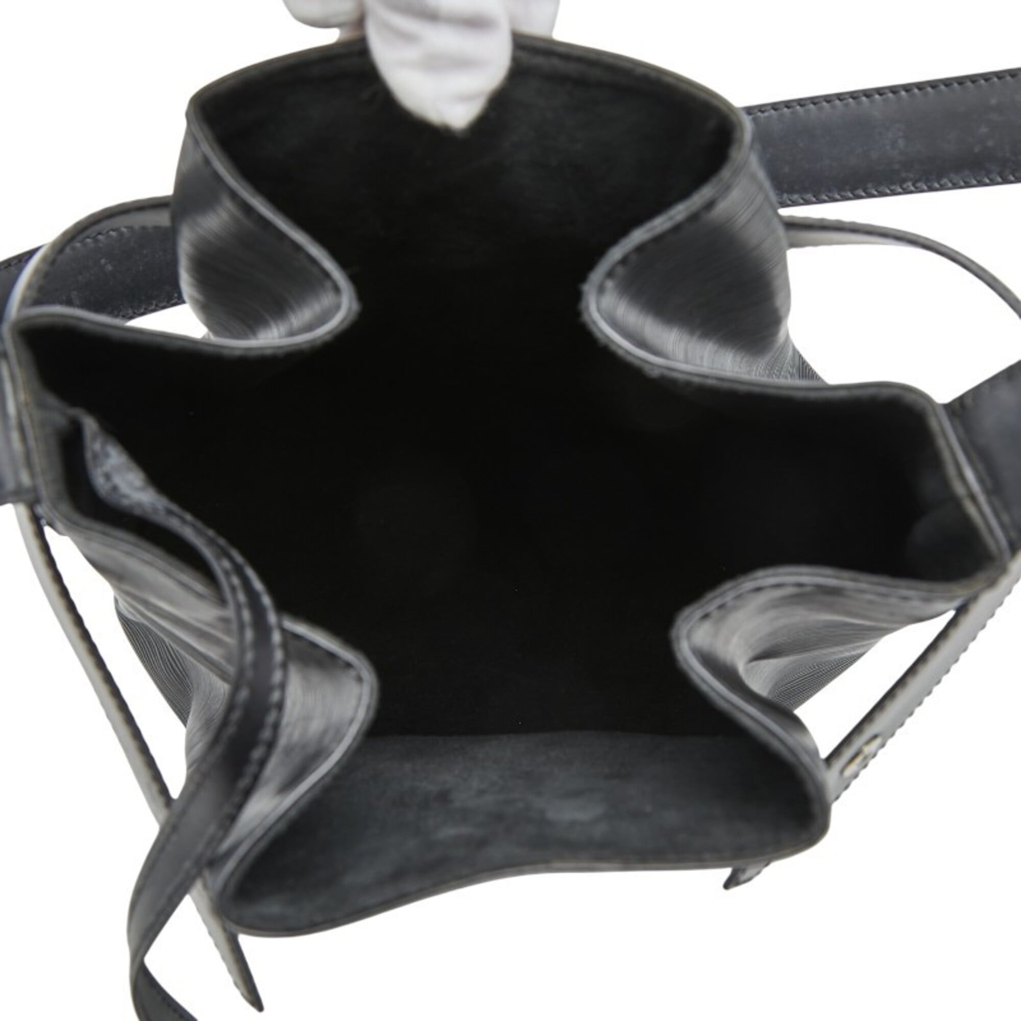 Louis Vuitton Epi Black Noir Leather Handbag Shoulder Bag (Pre-Owned)