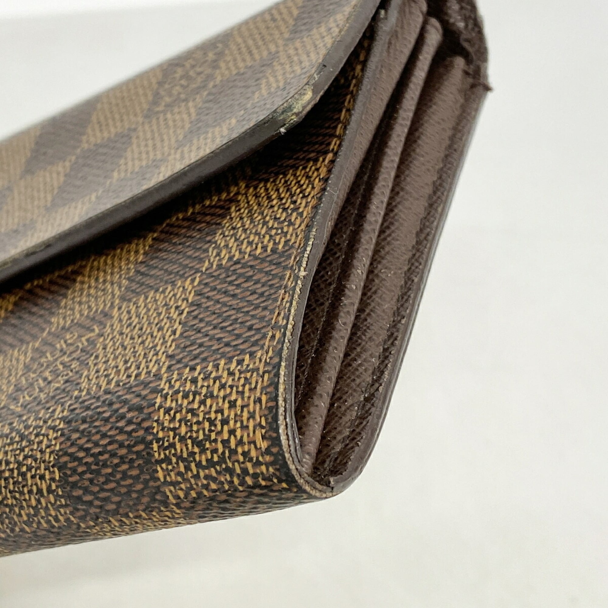 Louis Vuitton Ebene Long Wallet (Bi-Fold) (Pre-Owned)