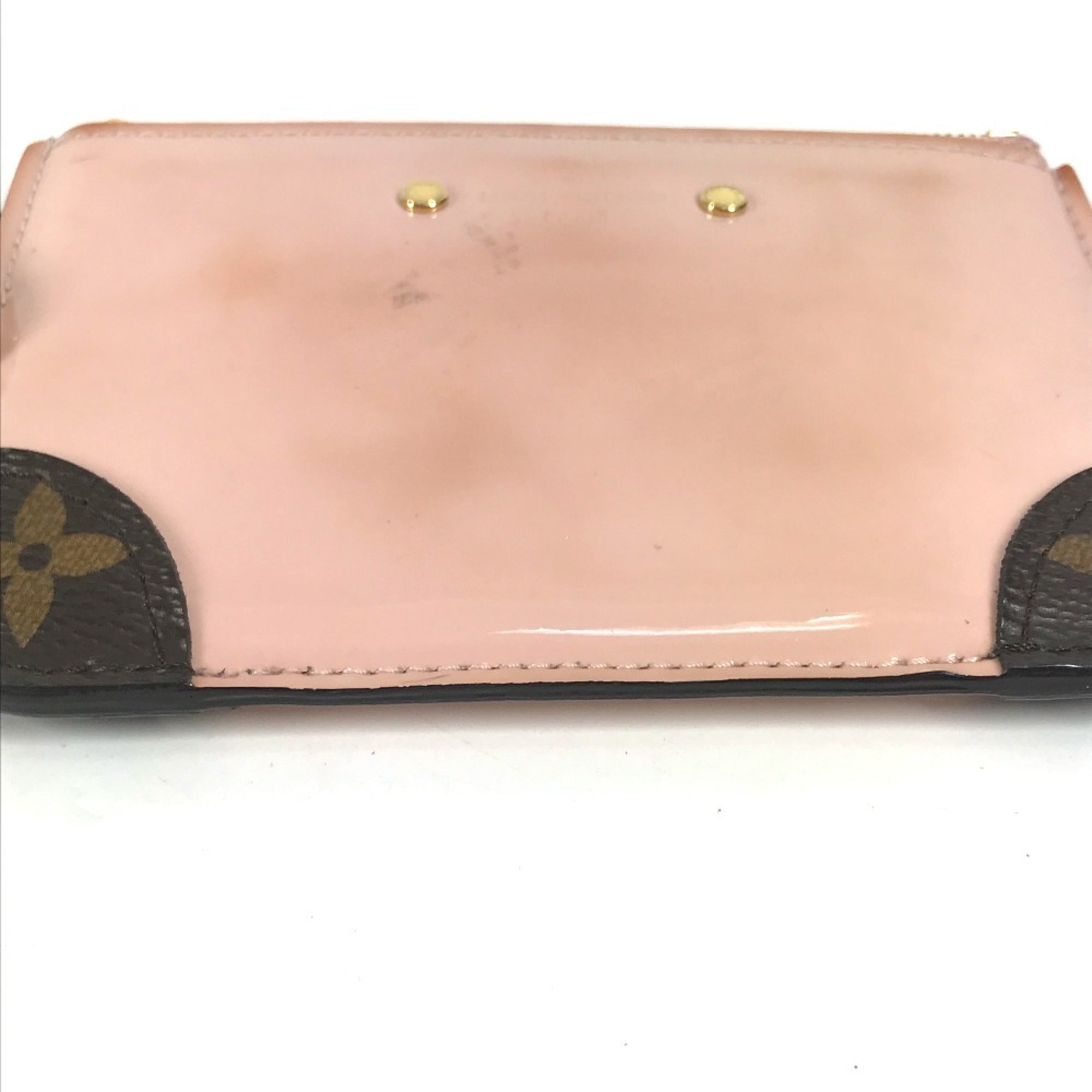 Louis Vuitton Pink Patent Leather Coin Purse/Coin Case (Pre-Owned)
