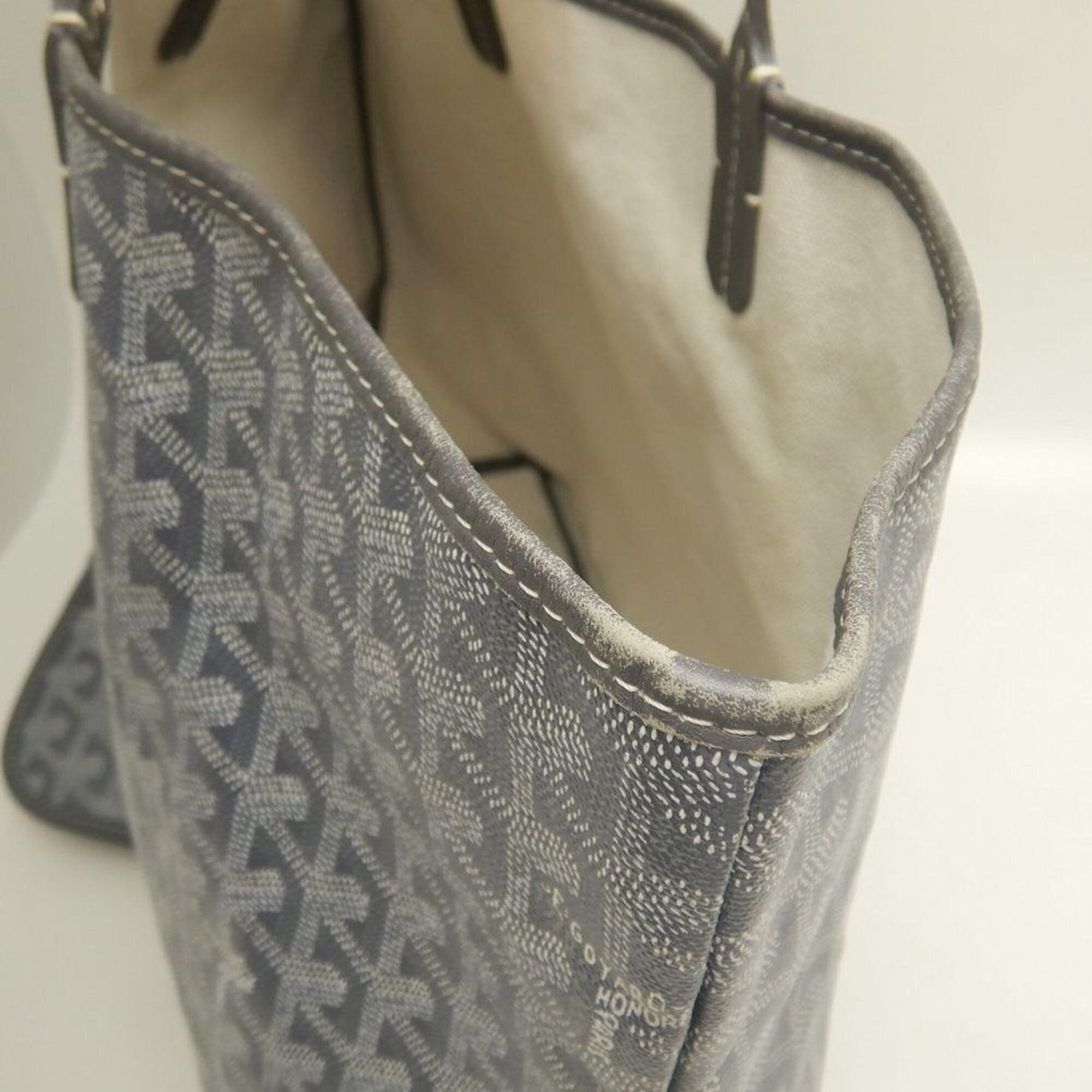 Goyard Gray Coated Canvas Tote Bag (Pre-Owned)