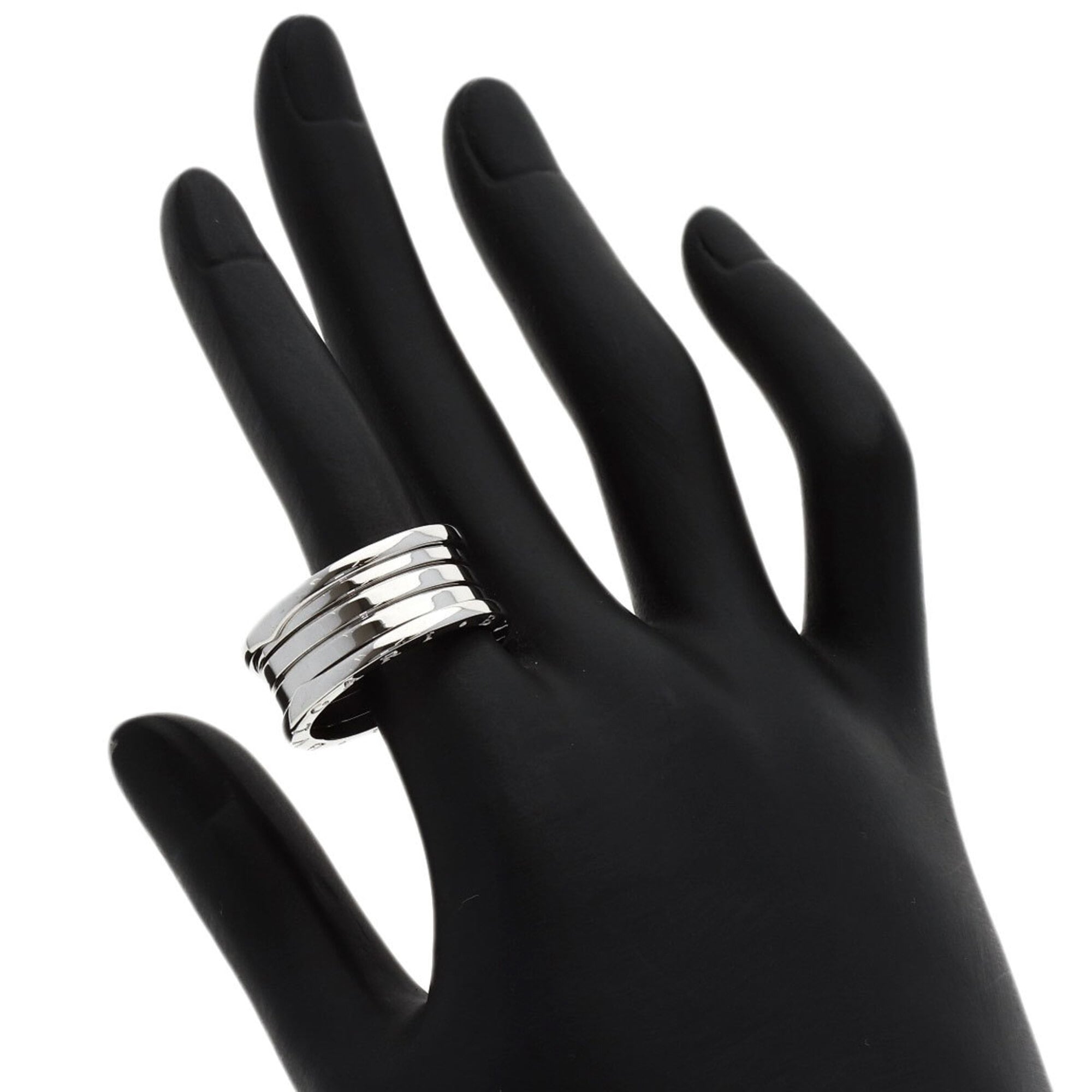 Bvlgari White Gold (18K) Band Ring (Pre-Owned)