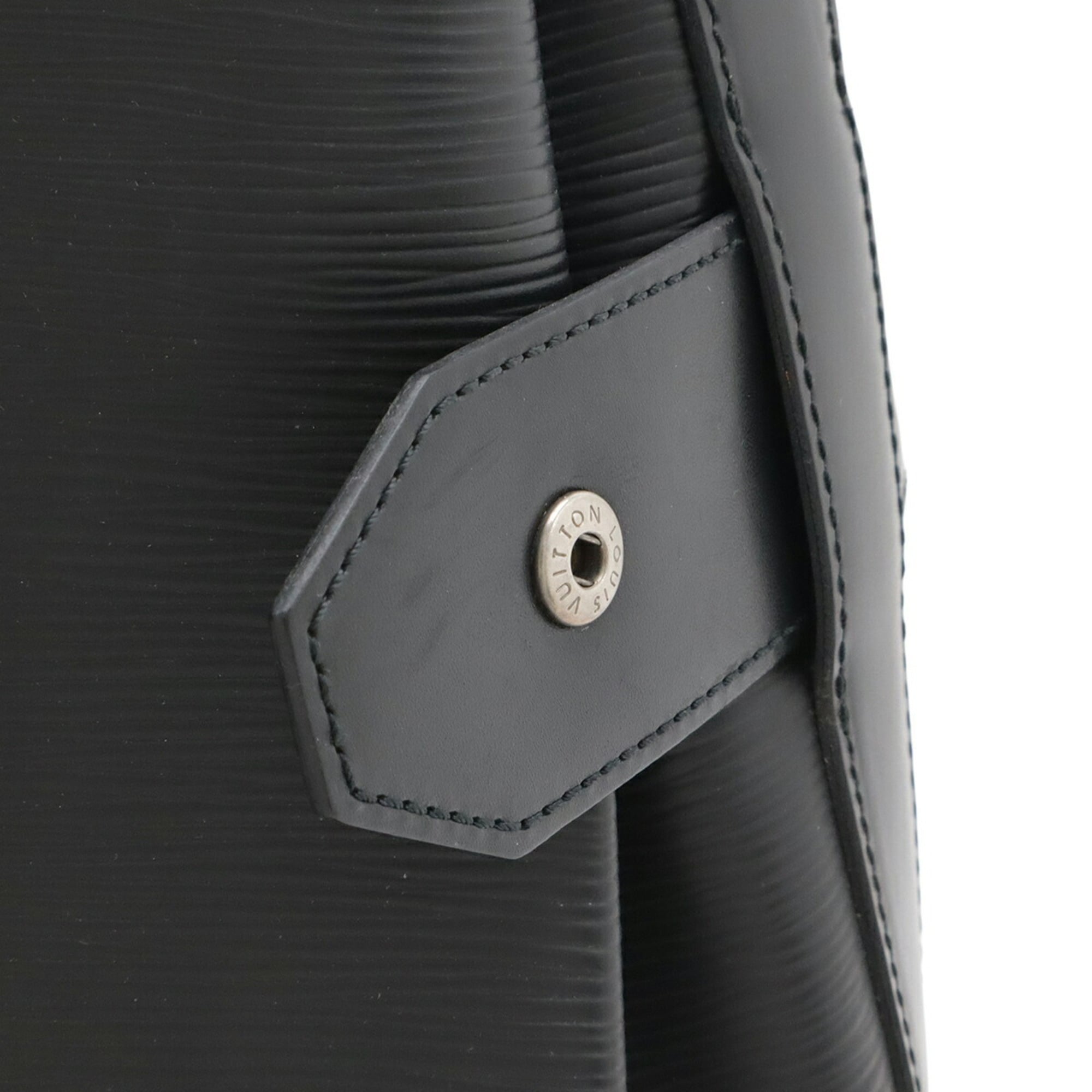 Louis Vuitton Epi Black Noir Epi Leather Shoulder Bag (Pre-Owned)