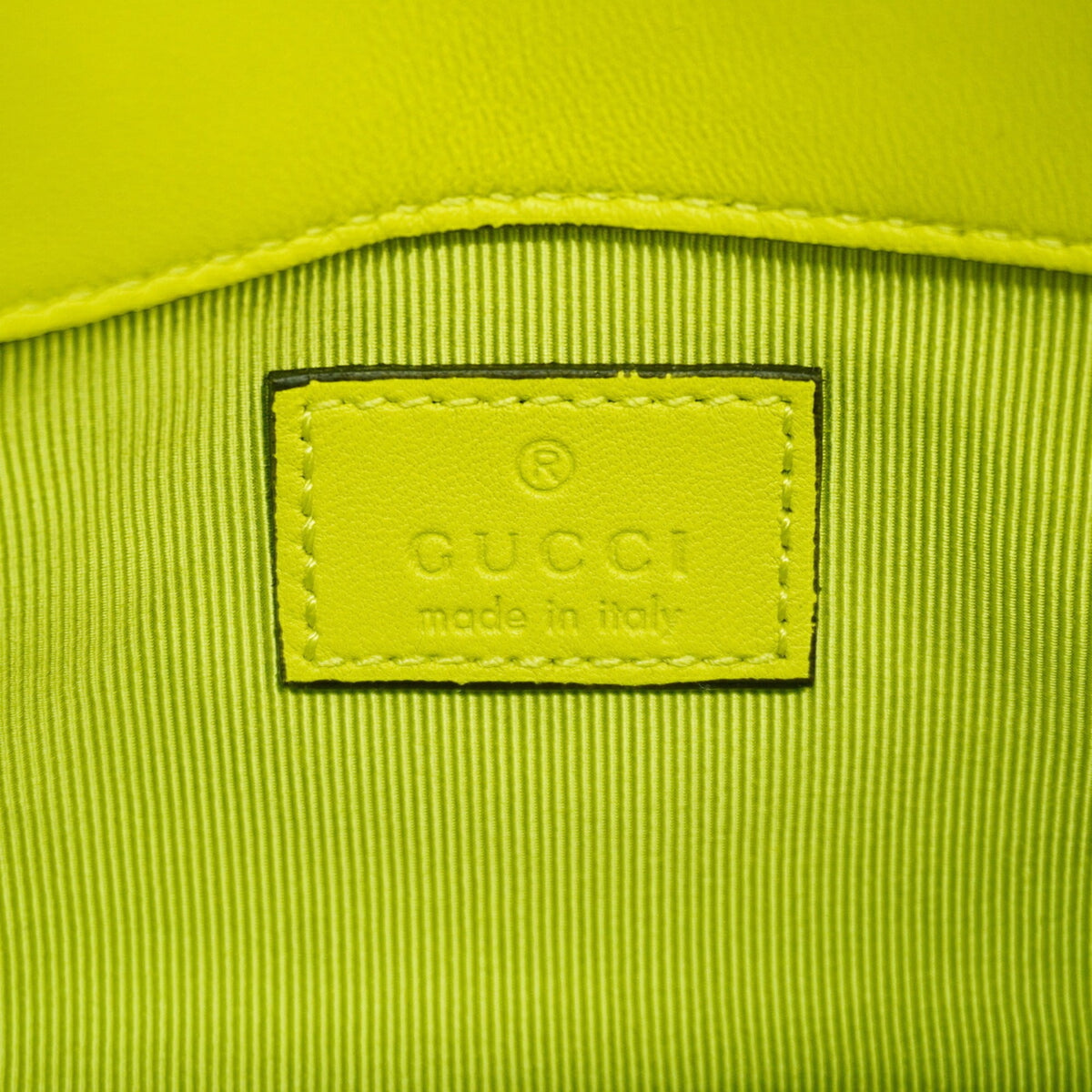 Gucci Green Leather Shoulder Bag (Pre-Owned)