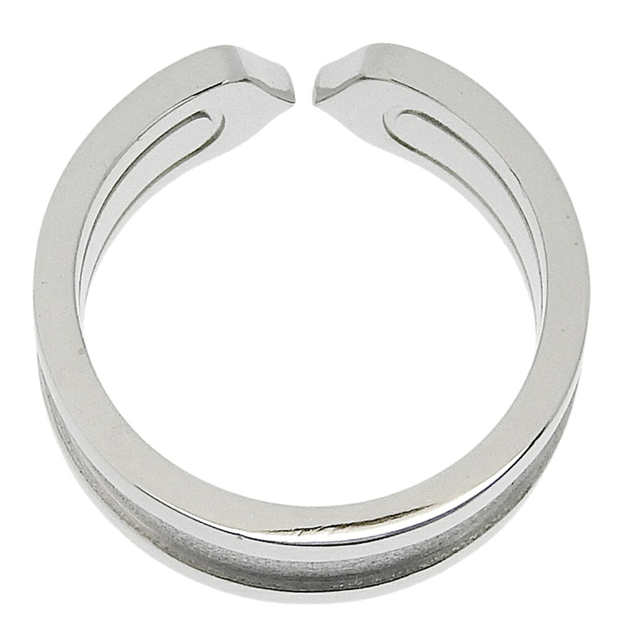 Cartier White Gold White Gold (18K) Band Ring (Pre-Owned)