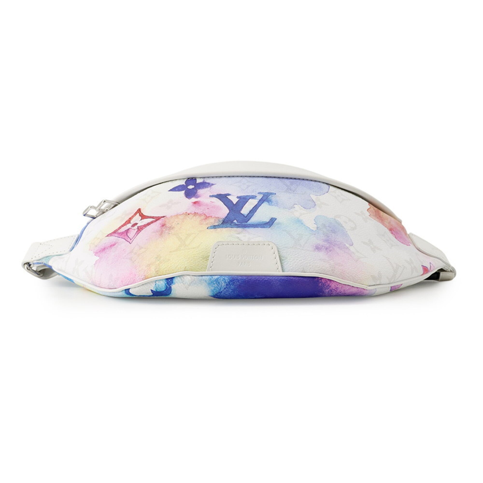 Louis Vuitton Monogram Watercolor Blanc Multi-Color Handbag Sling Bag (Pre-Owned)
