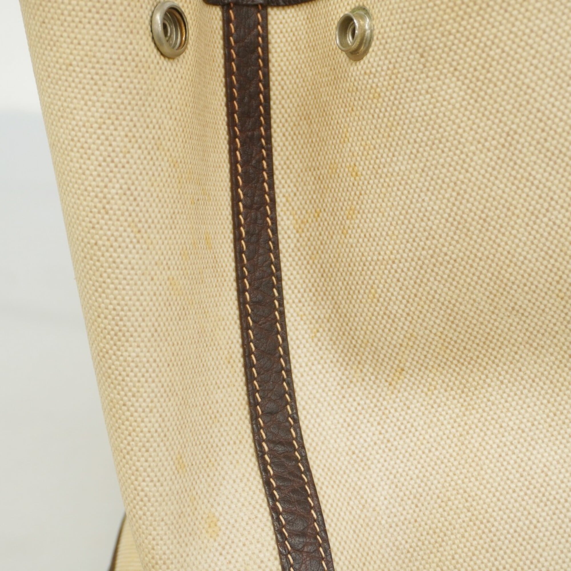 Hermes Brown Toile H Tote Bag (Pre-Owned)