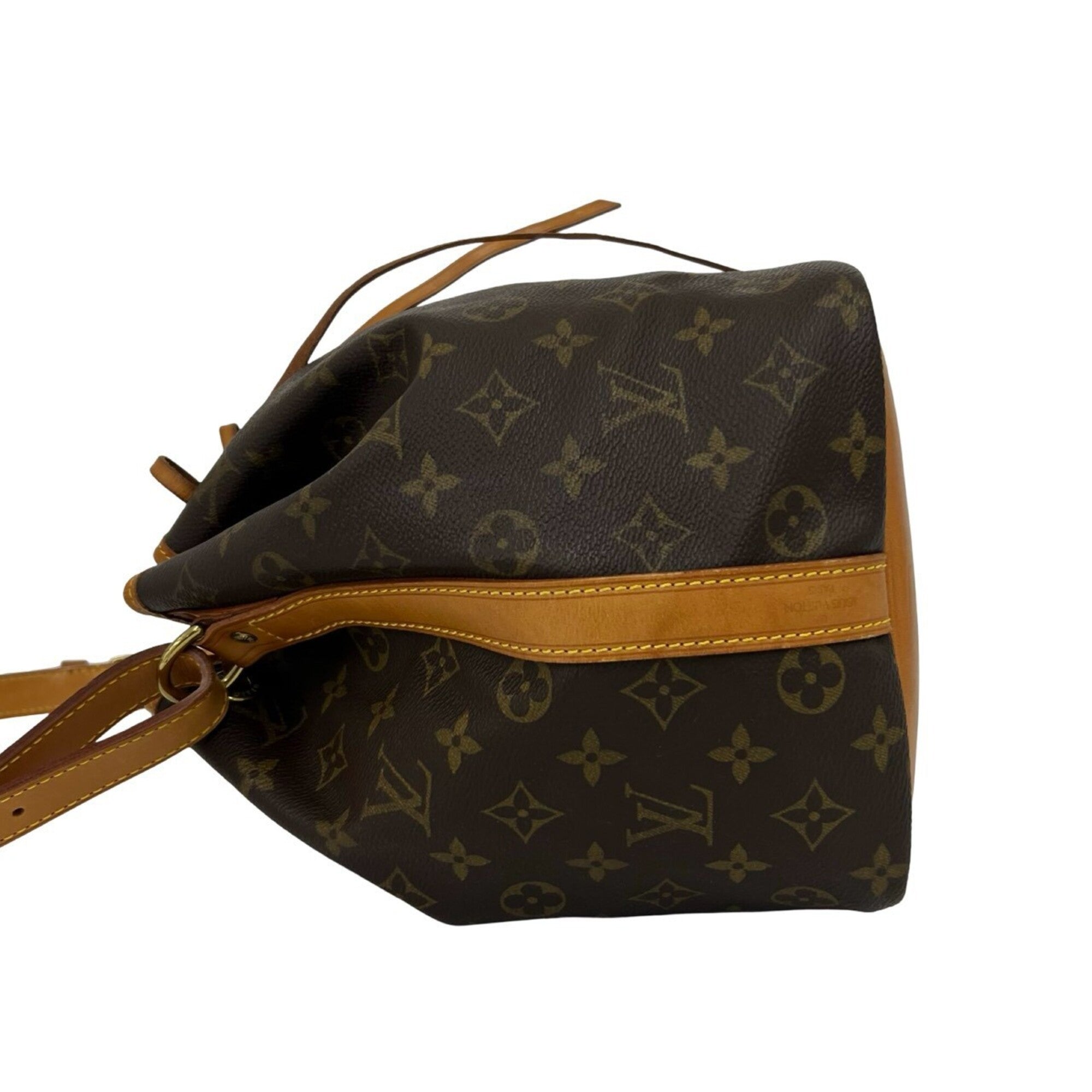 Louis Vuitton Brown Leather Shoulder Bag (Pre-Owned)