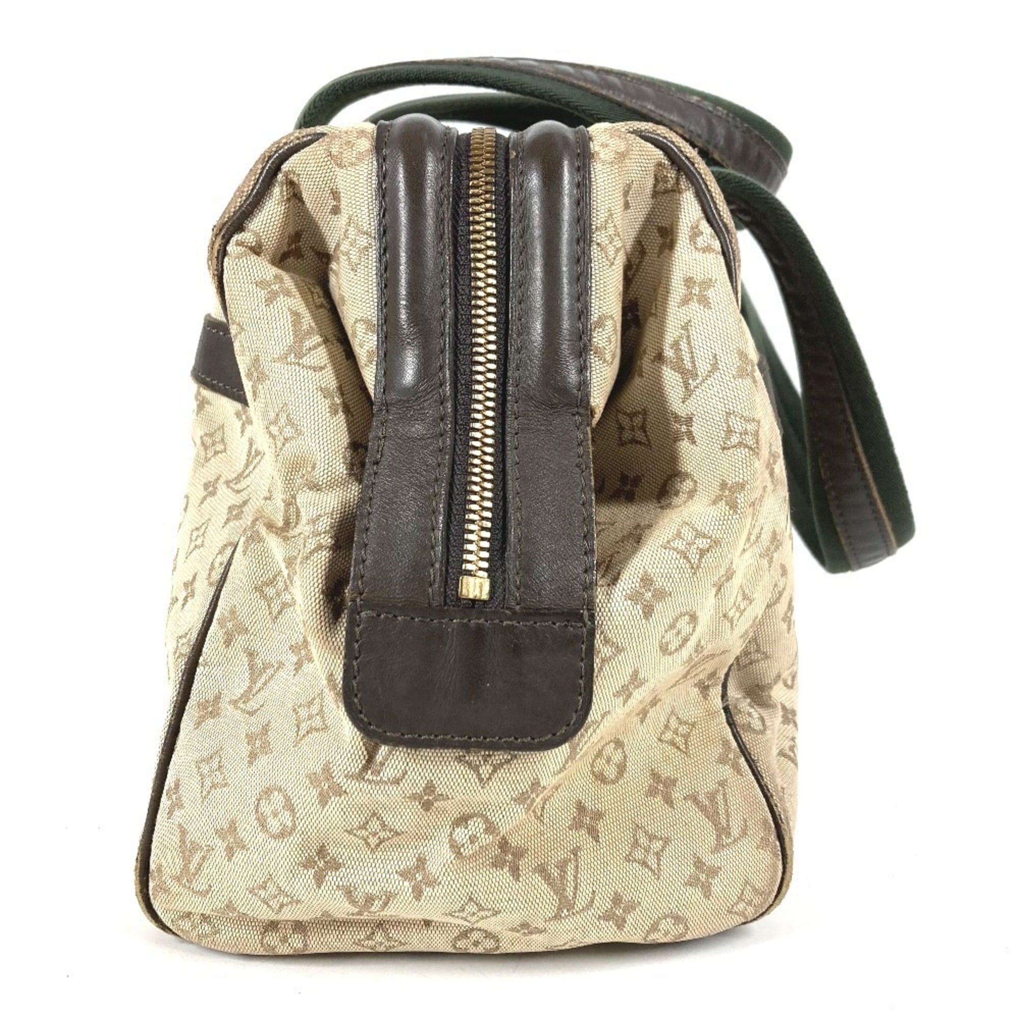 Louis Vuitton Monogram Mini Khaki Monogram Mini Boston Bag Handbag Shoulder Bag (Pre-Owned)