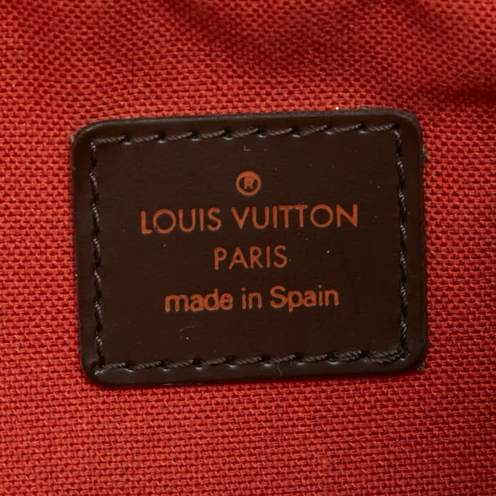 Louis Vuitton Damier Brown Pvc Leather Fanny Pack Shoulder Bag Sling Bag (Pre-Owned)