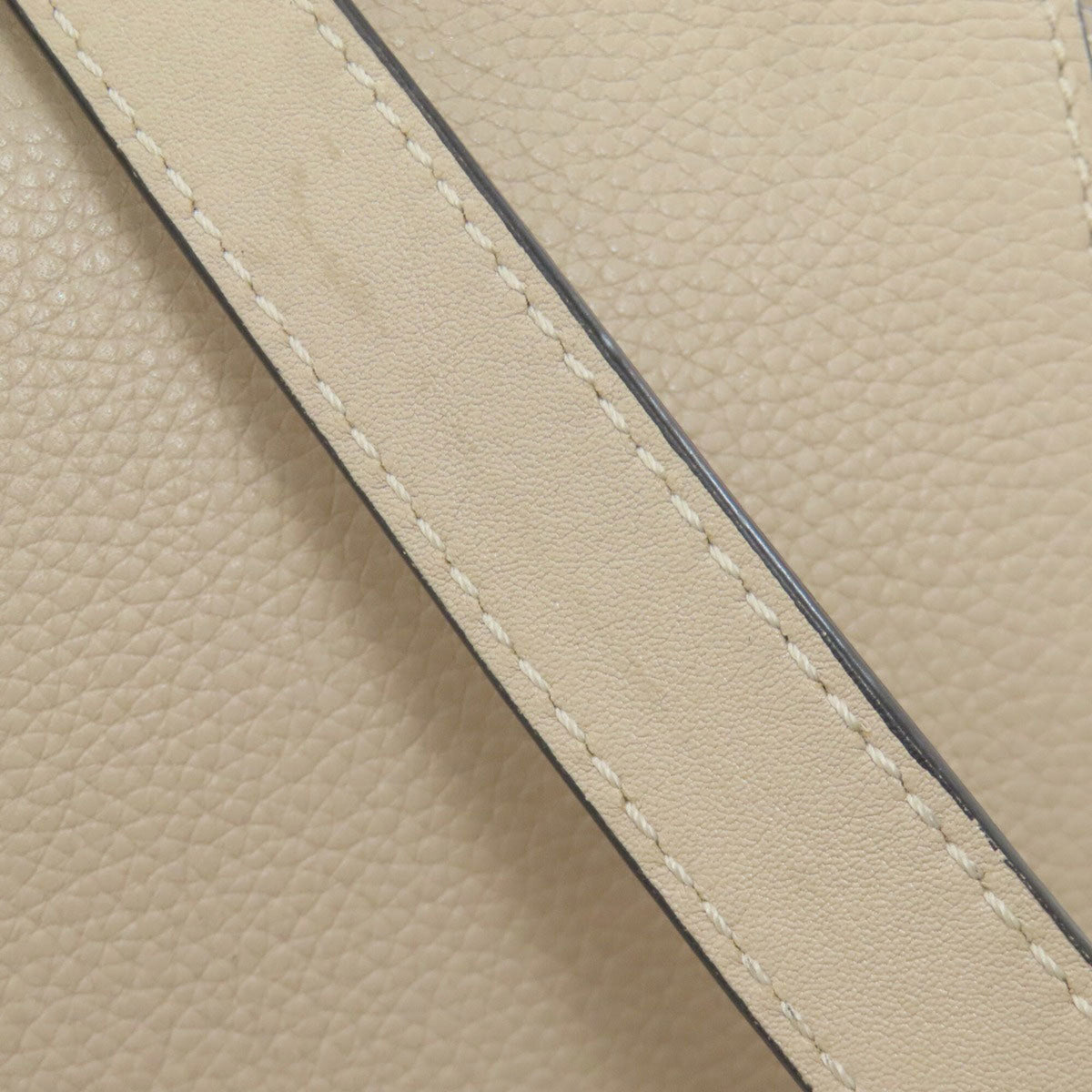 Loewe Grayish Leather Handbag (Pre-Owned)