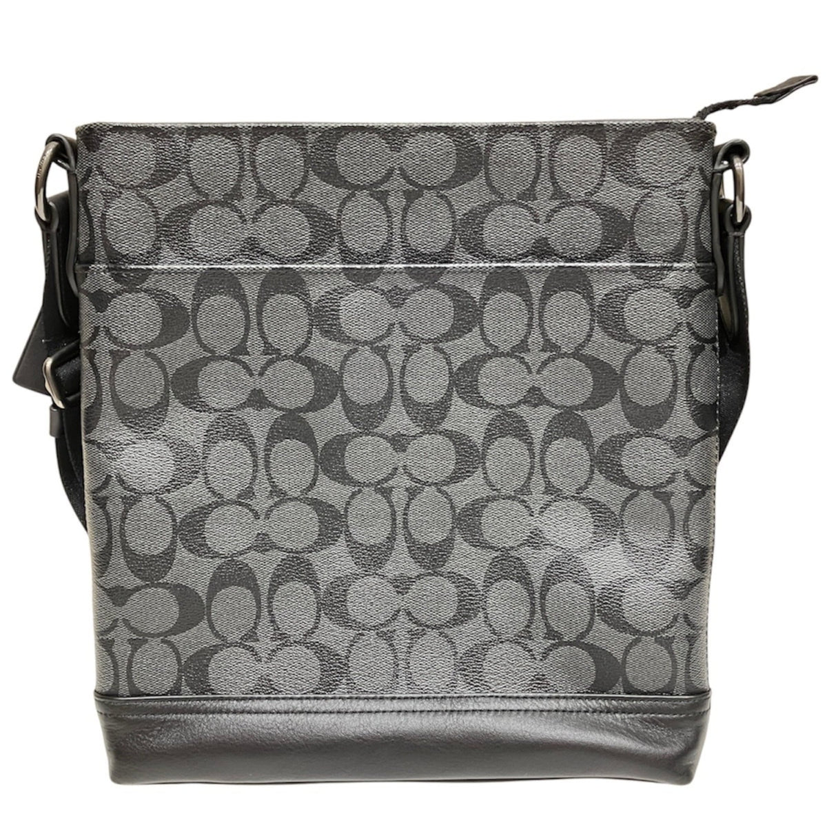 Coach Black Pvc Leather Shoulder Bag (Pre-Owned)