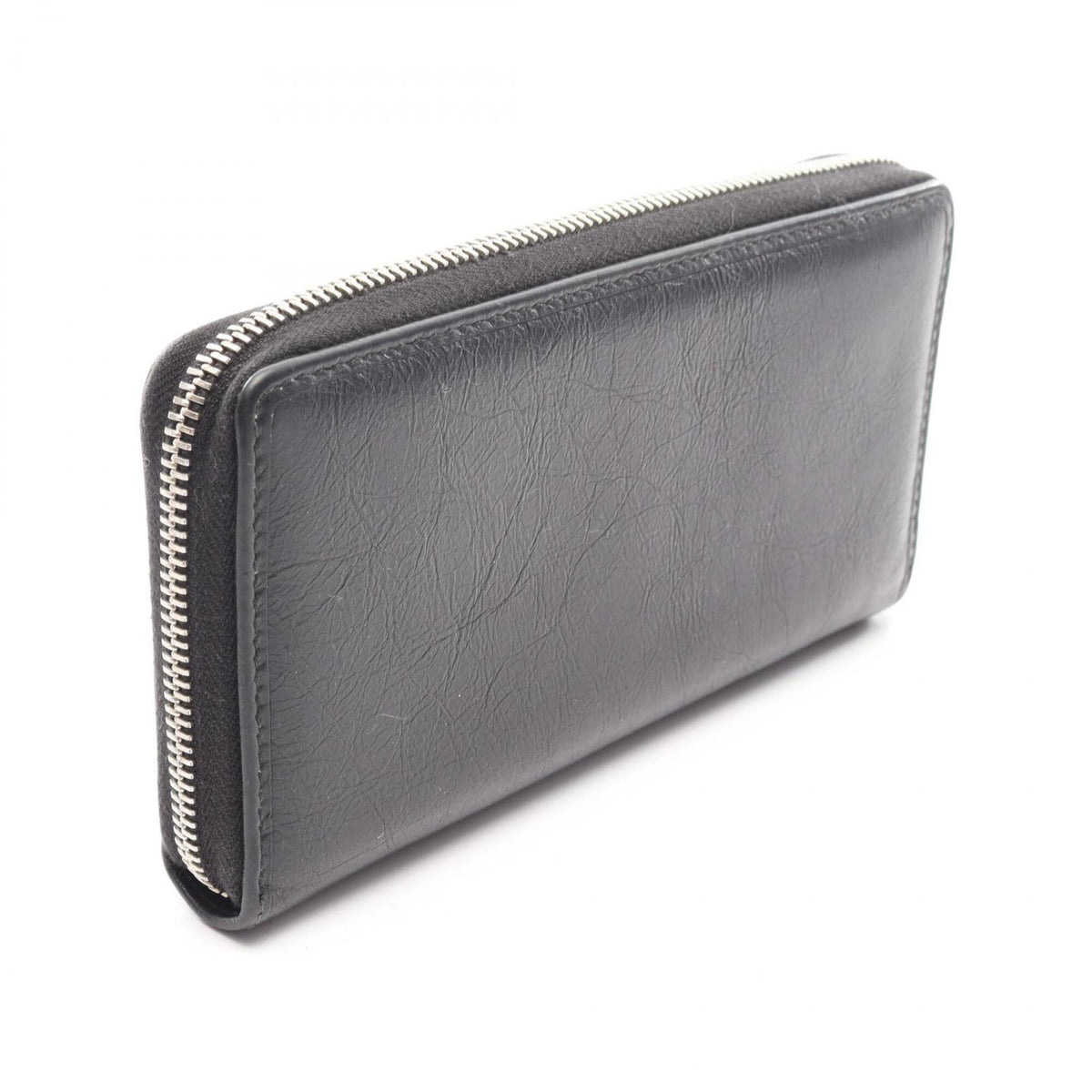 Gucci Black Leather Long Wallet (Bi-Fold) (Pre-Owned)