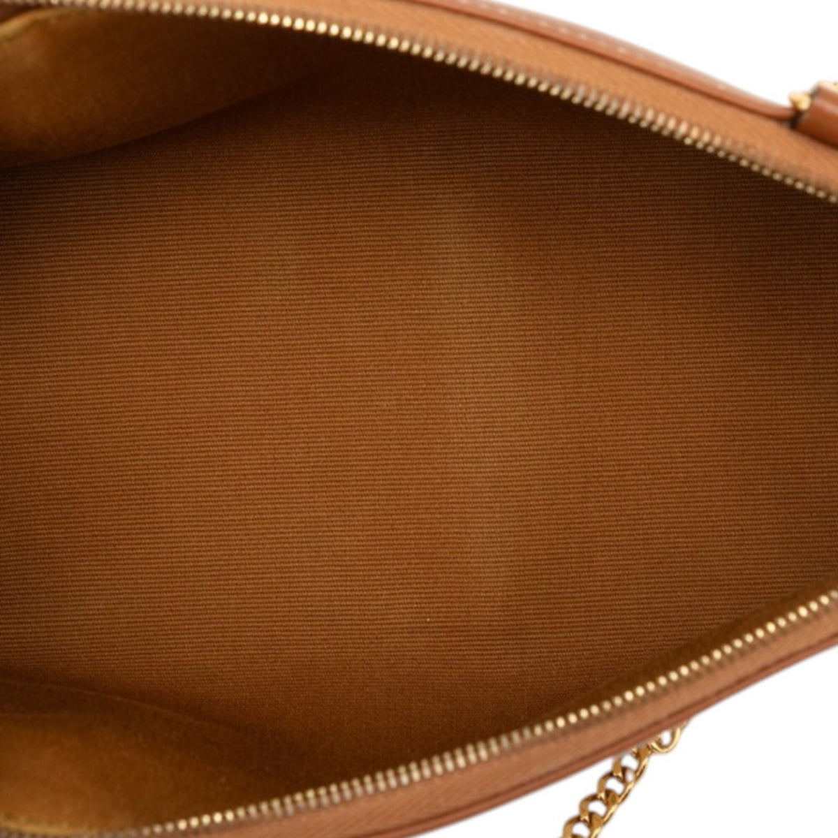 Celine Brown White Pvc Leather Handbag Shoulder Bag (Pre-Owned)