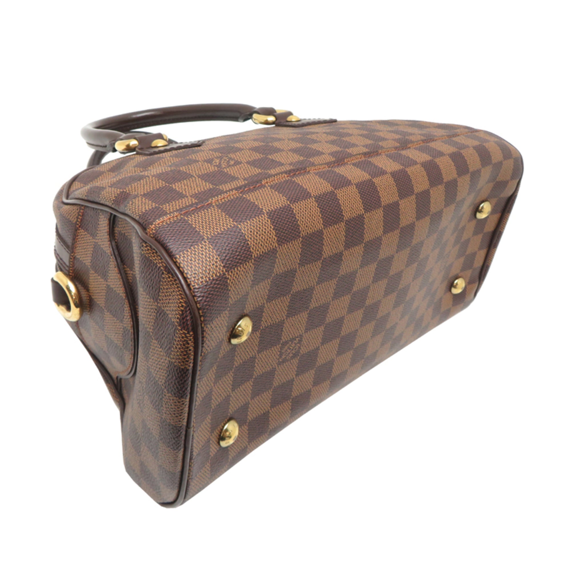 Louis Vuitton Brown Damier Canvas Handbag (Pre-Owned)